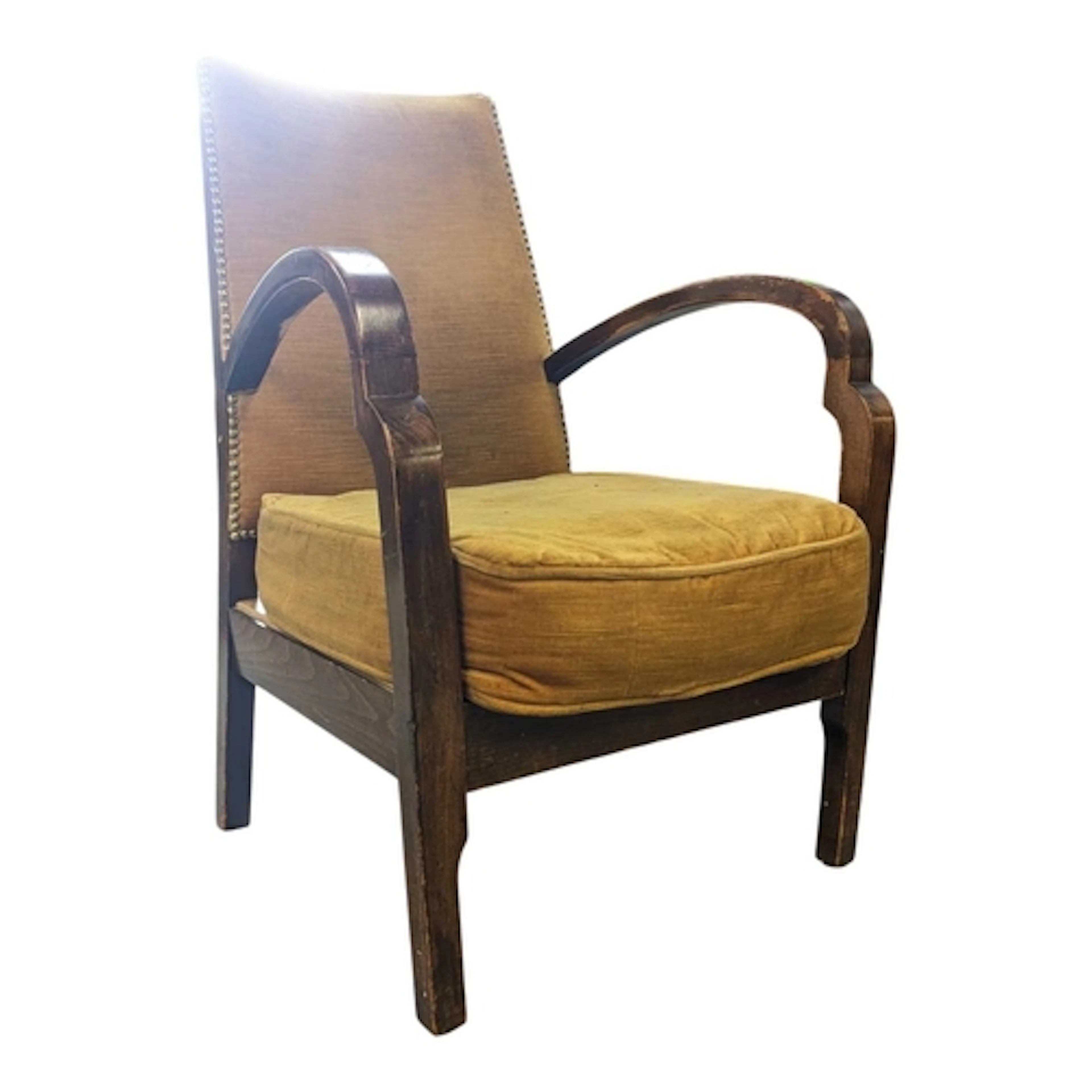 A 20th century circa 1930s Art Deco Halabala style bentwood ...