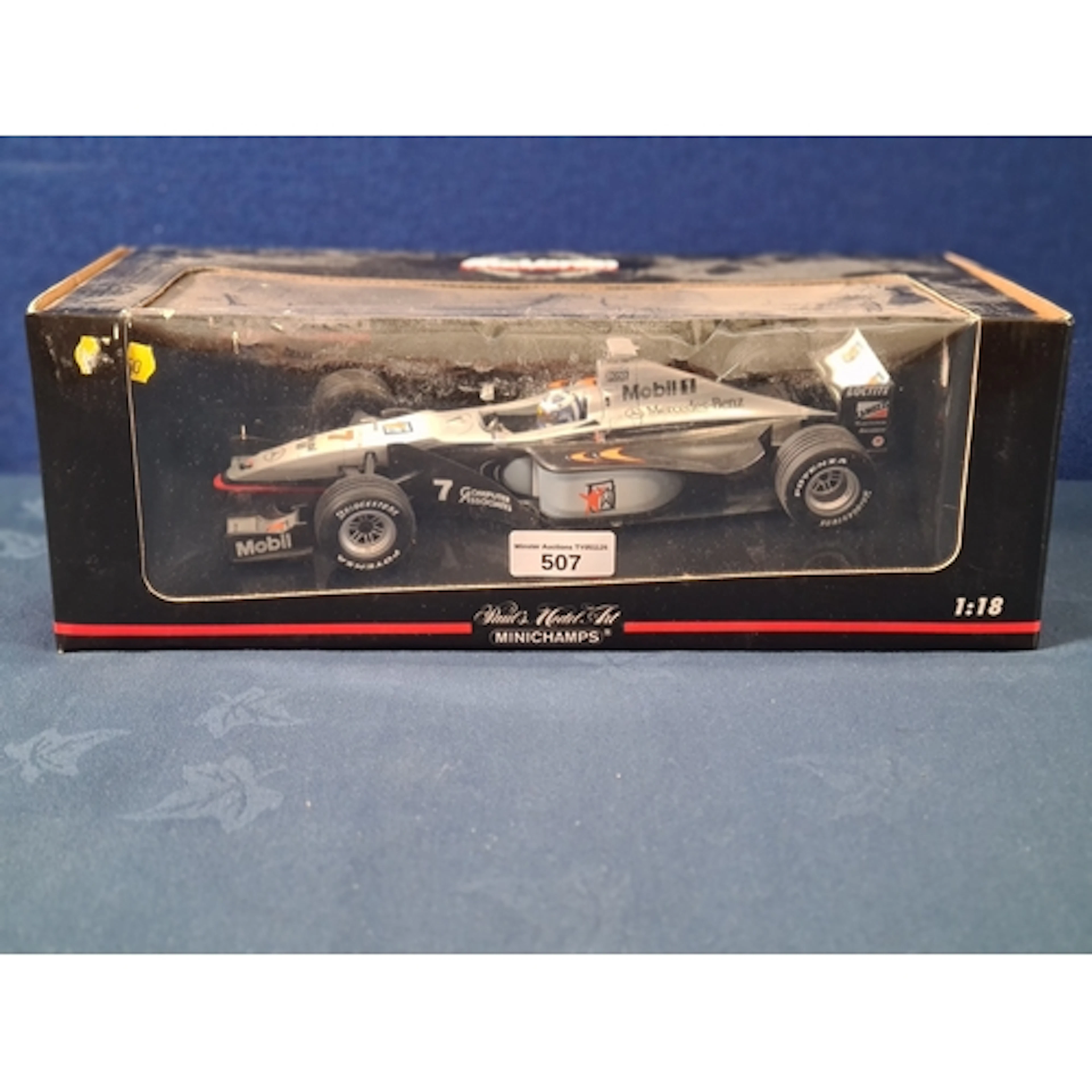A boxed Paul's Model Art 1:18 scale McLaren Collection David...