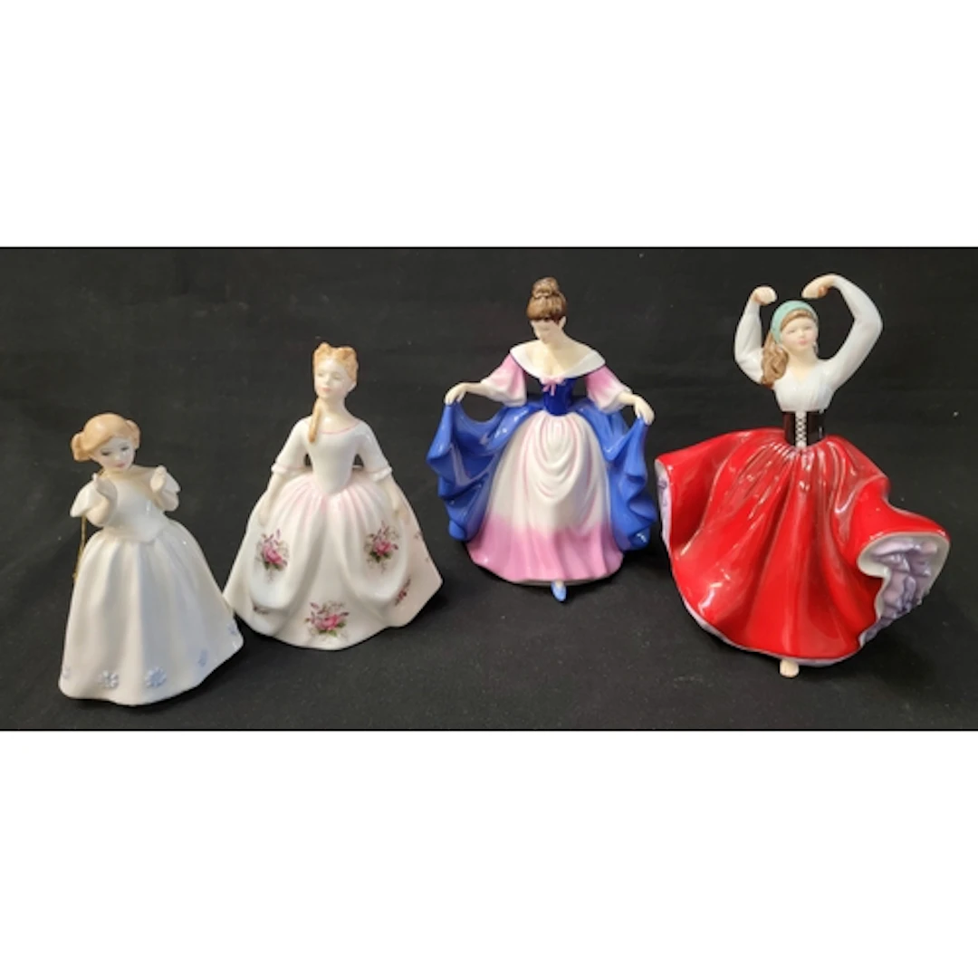 FOUR ROYAL DOULTON PRETTY LADIES comprising 'Karen', HN4779...