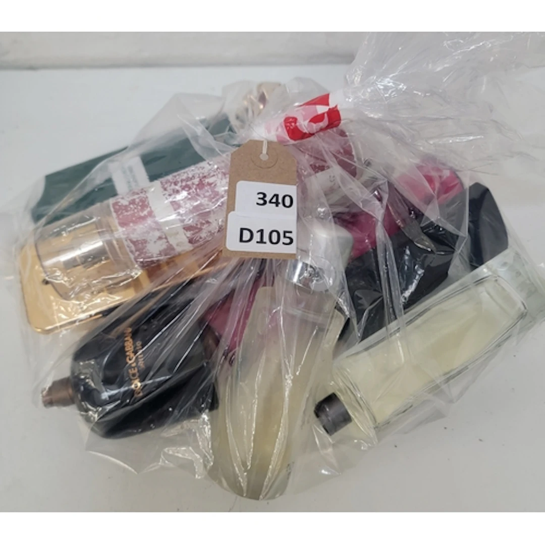 ONE BAG OF PART USED PERFUME INC. DOLCE & GABBANA, 1 MILLION