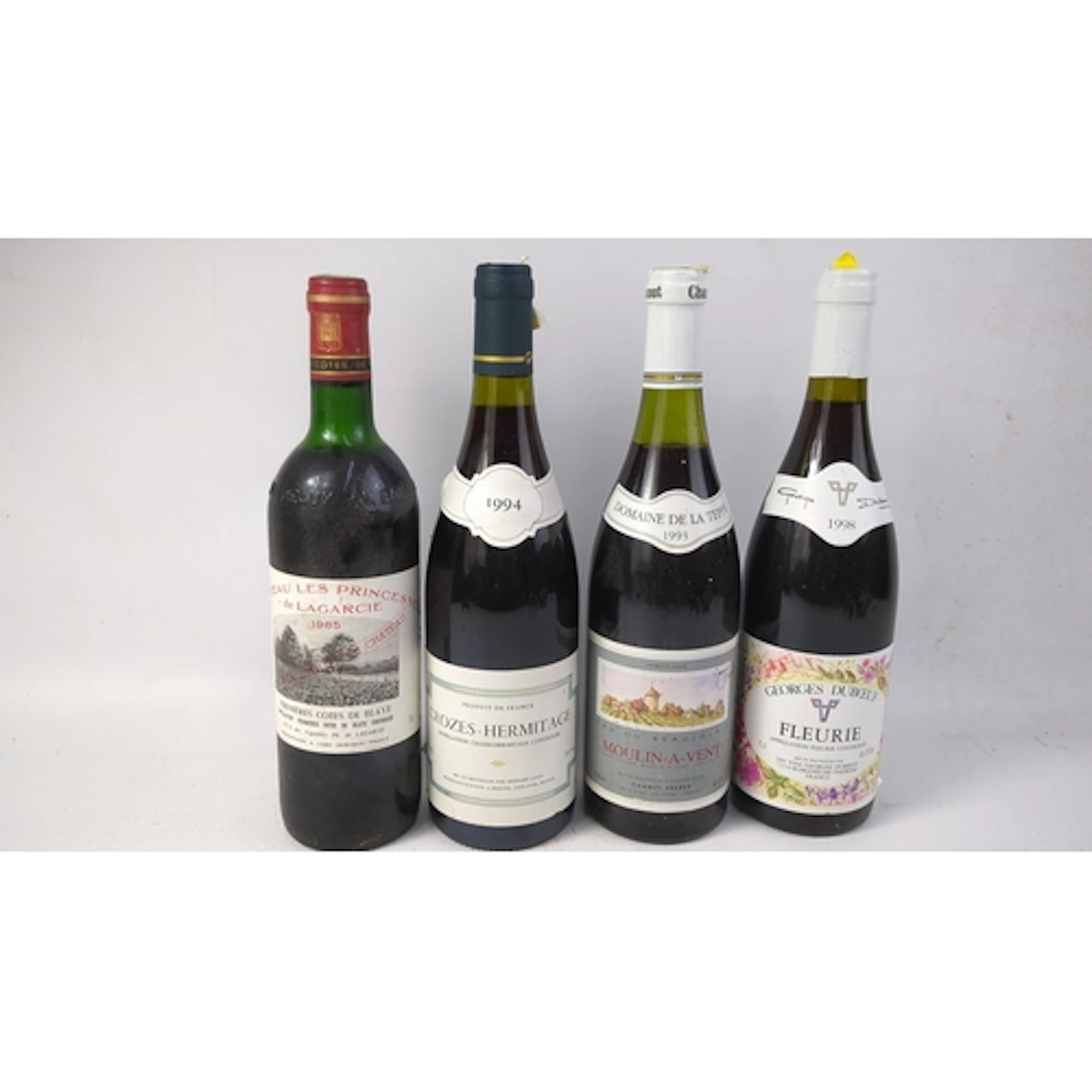 4 x bottles of French red wine: Château Les Princesses de La...