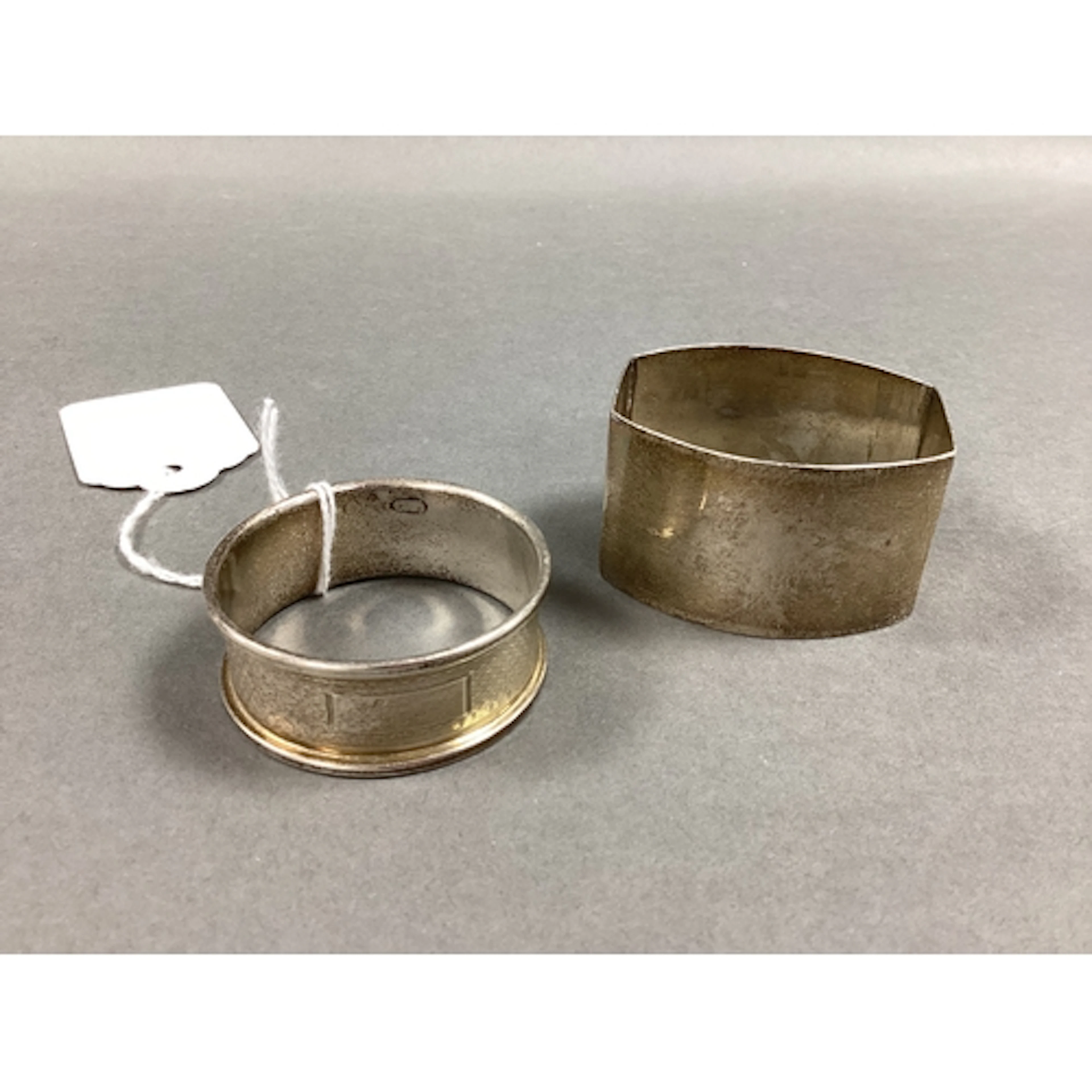 A Hallmarked Silver Napkin Ring, W&H, Sheffield 1927, of pla...