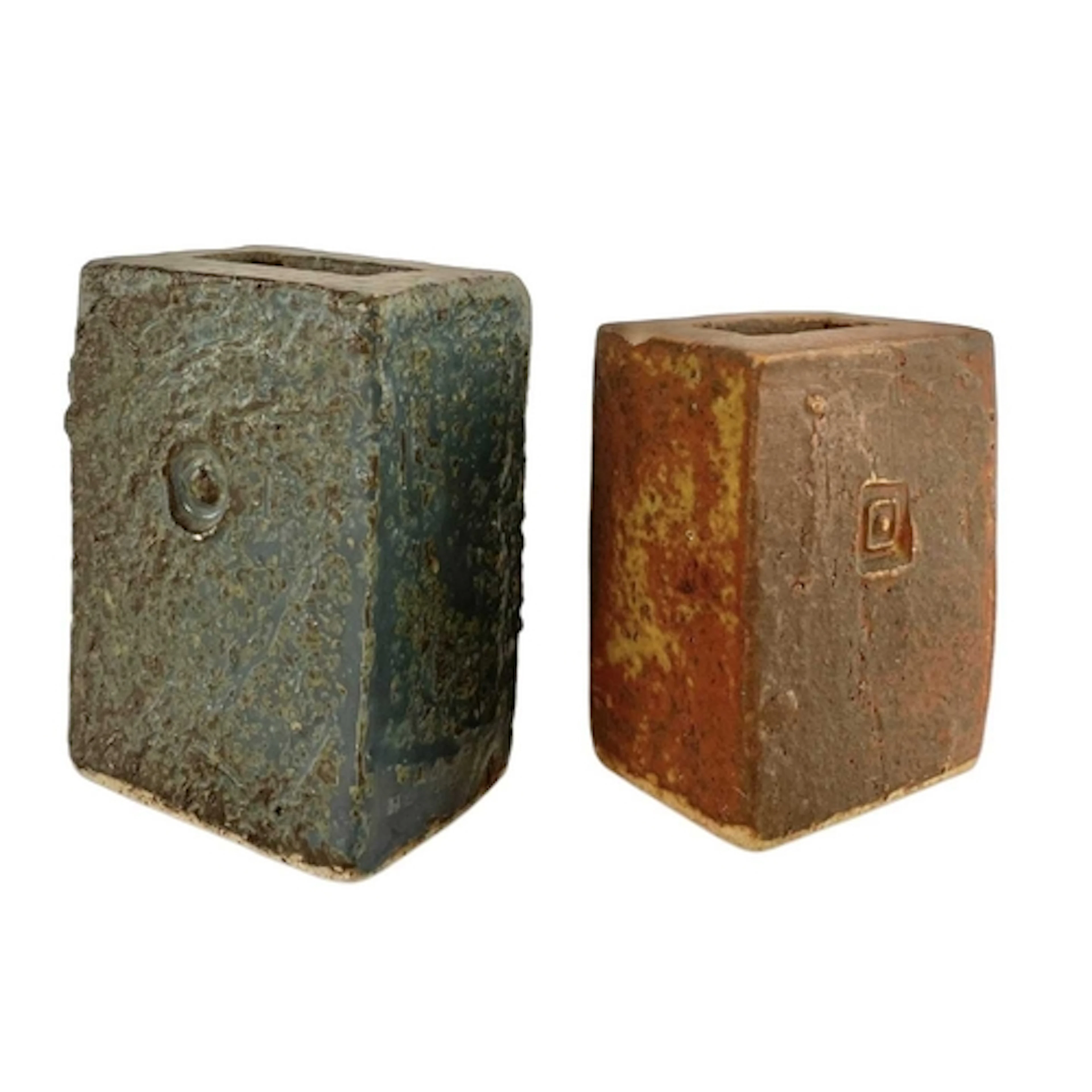 Tim Andrews (b.1960) - two 20th century studio art pottery s...