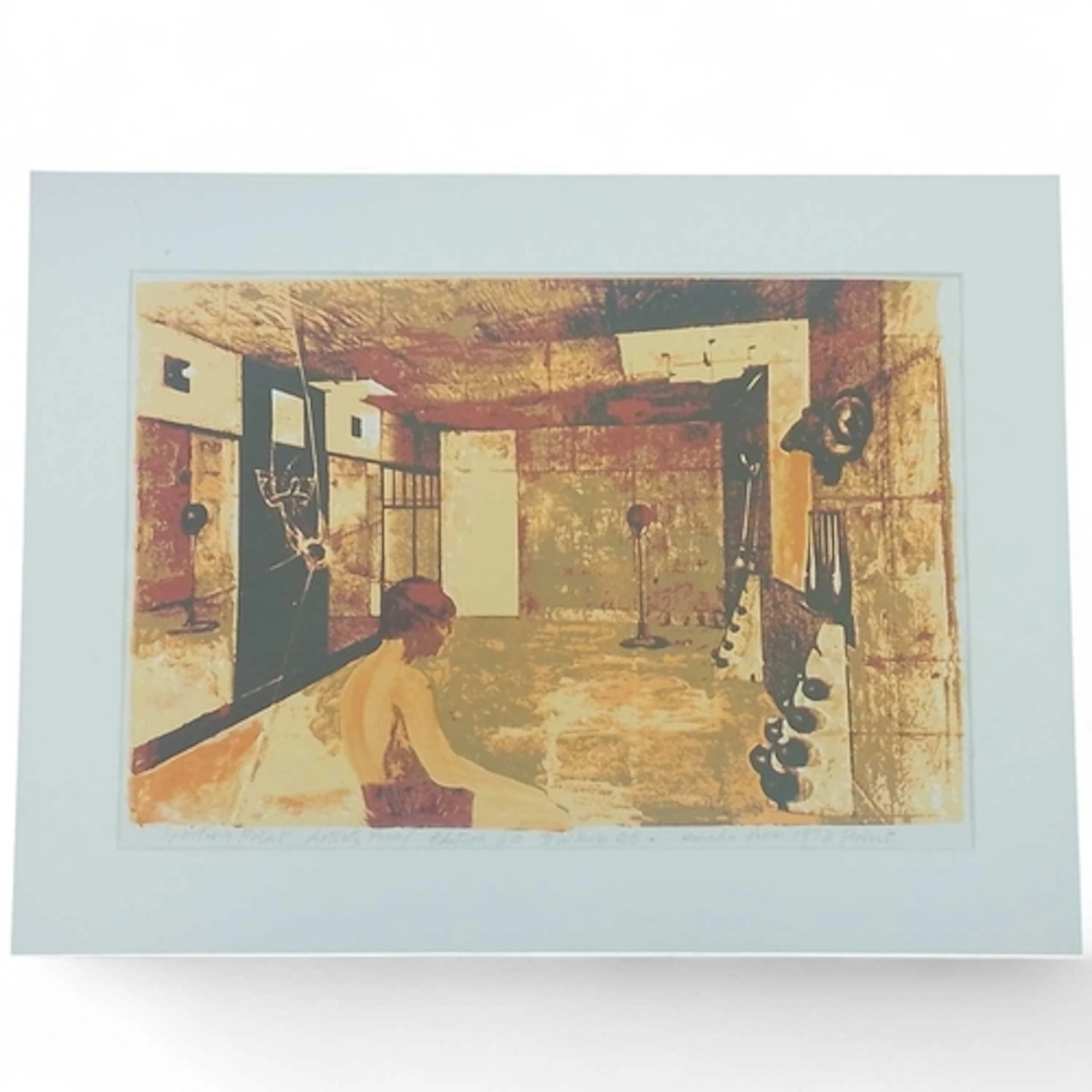 David ROSS (1941 - 2012) Sporting Print Artist's proof, edit...