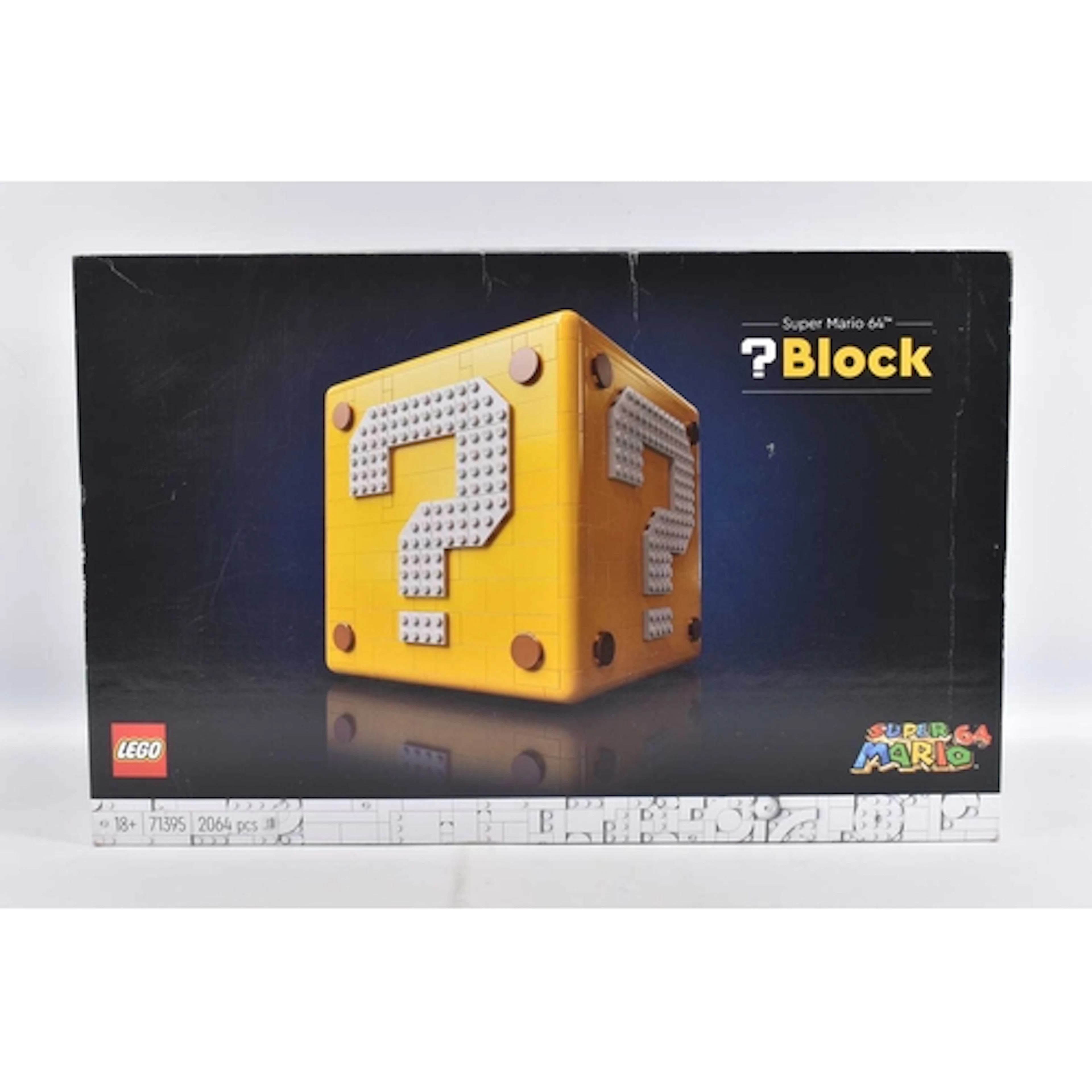 A BOXED SEALED SUPER MARIO 64 ? BLOCK LEGO SET, ref 71395, s...
