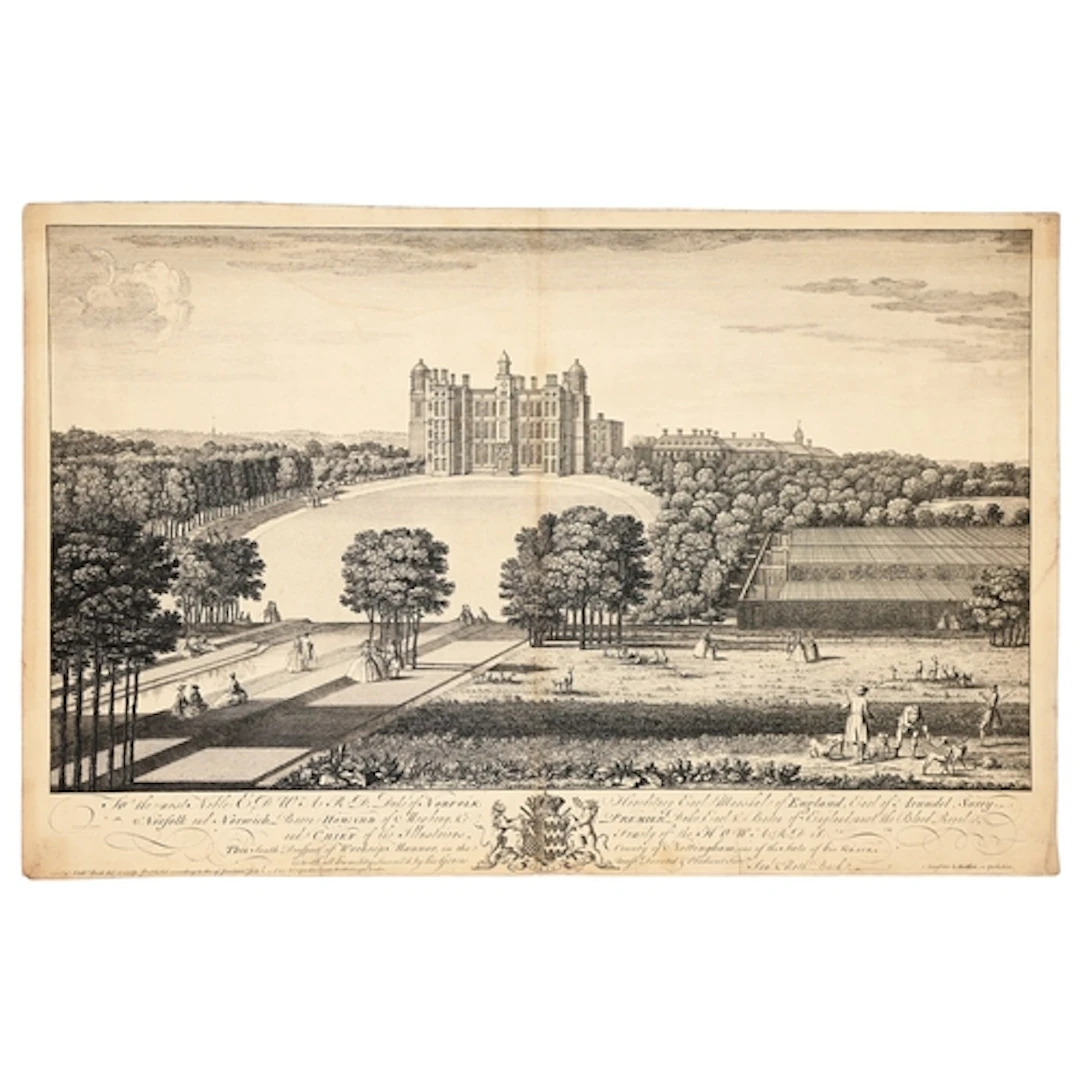 Nottinghamshire. Miscellaneous maps , plans and ephemera, 17...