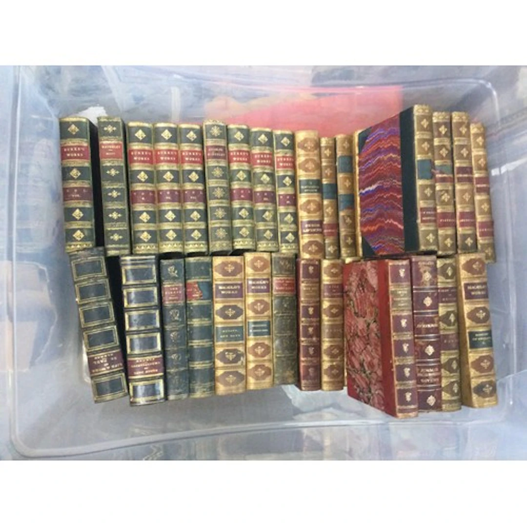 A large assortment of Victorian and Edwardian fine leather-b...