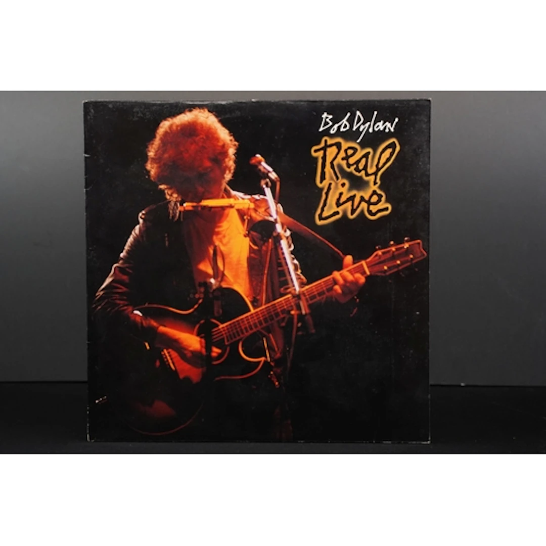 Vinyl - Bob Dylan - Real Live original UK LP on CBS 26334. G...
