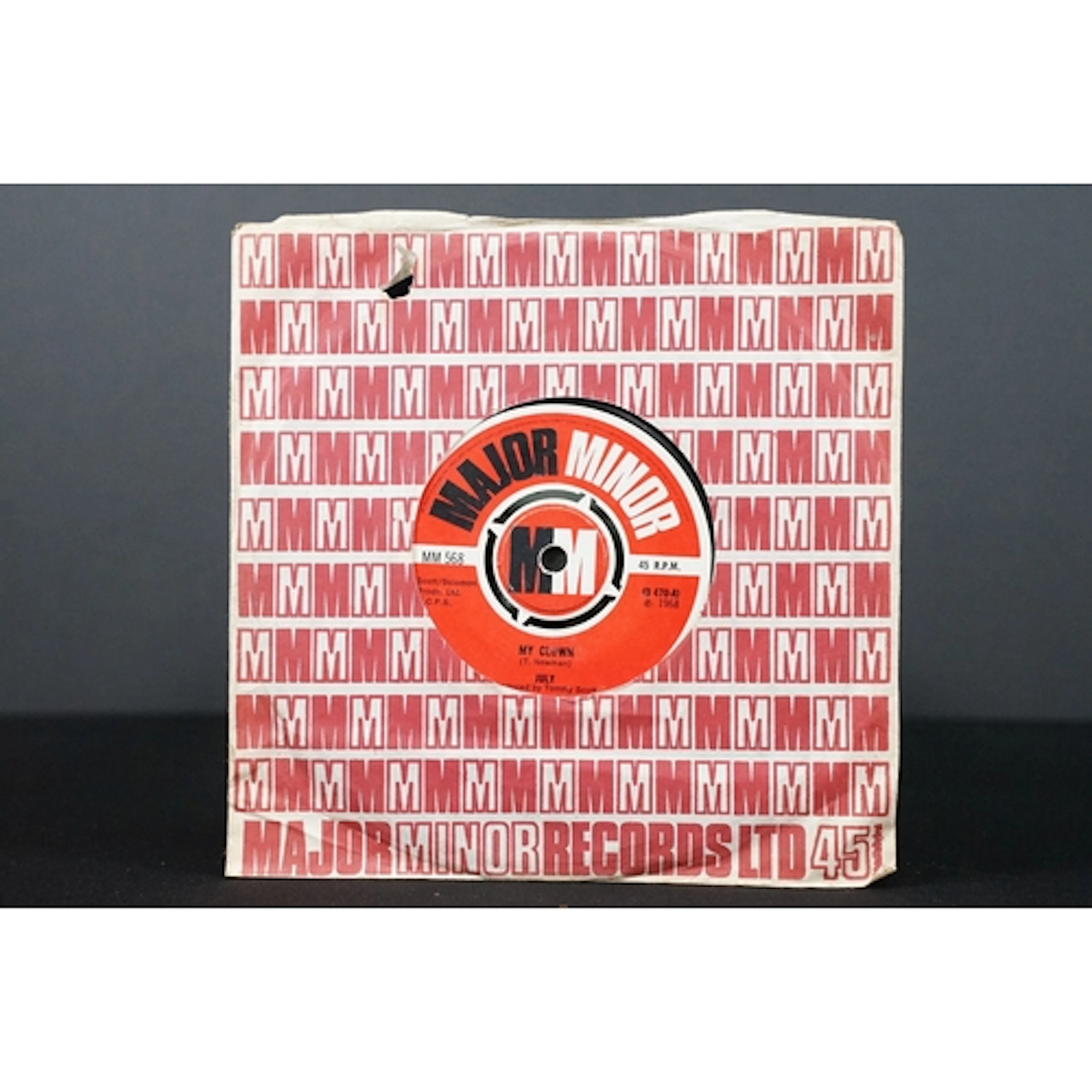 Vinyl - July – My Clown 7” single on Major Minor Records – M...