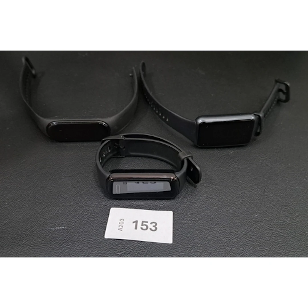 THREE FITNESS TRACKERS comprising HUAWEI LEA-B19, XIAOMI MI,...