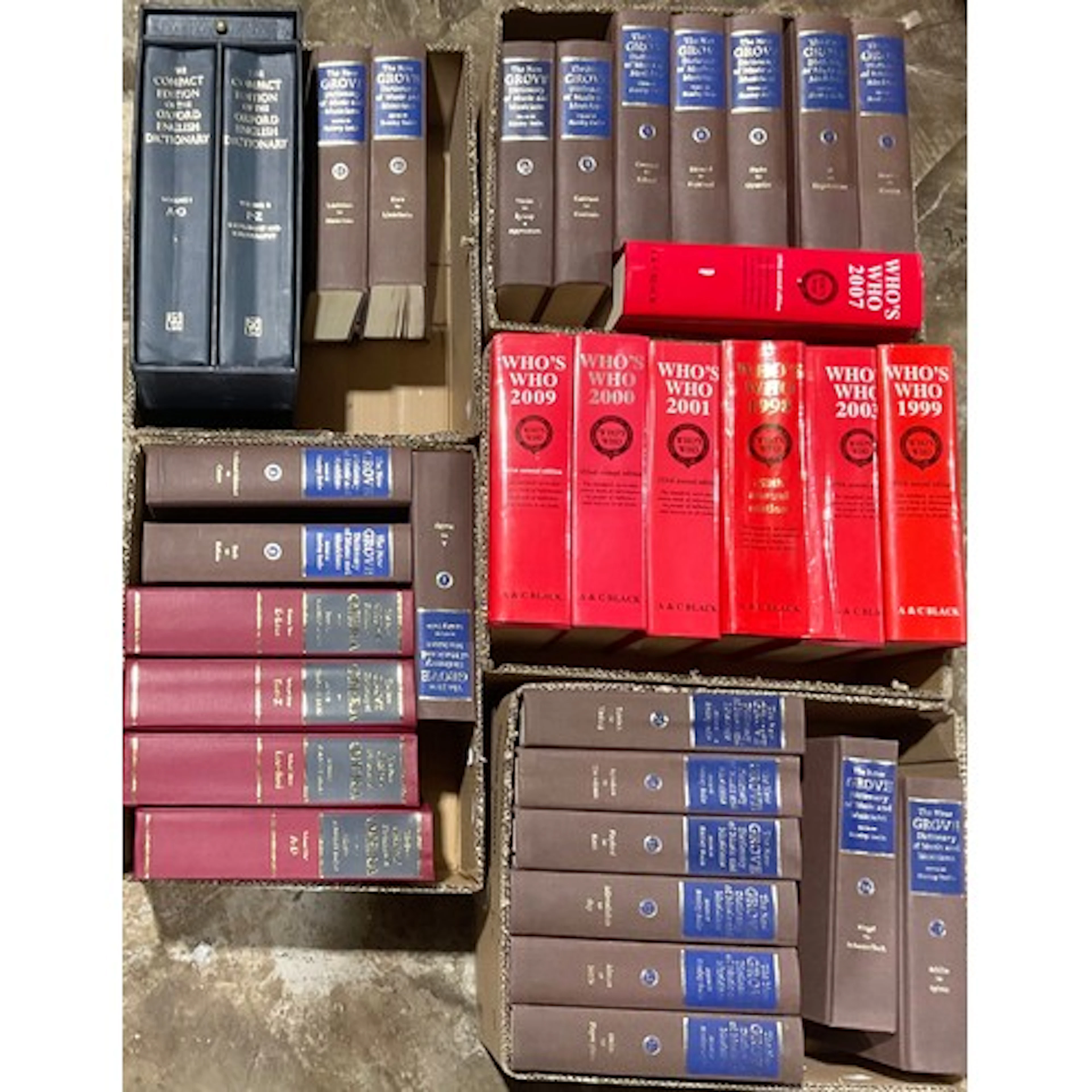 Books - The New Grove Dictionary of Opera, four volumes, edi...