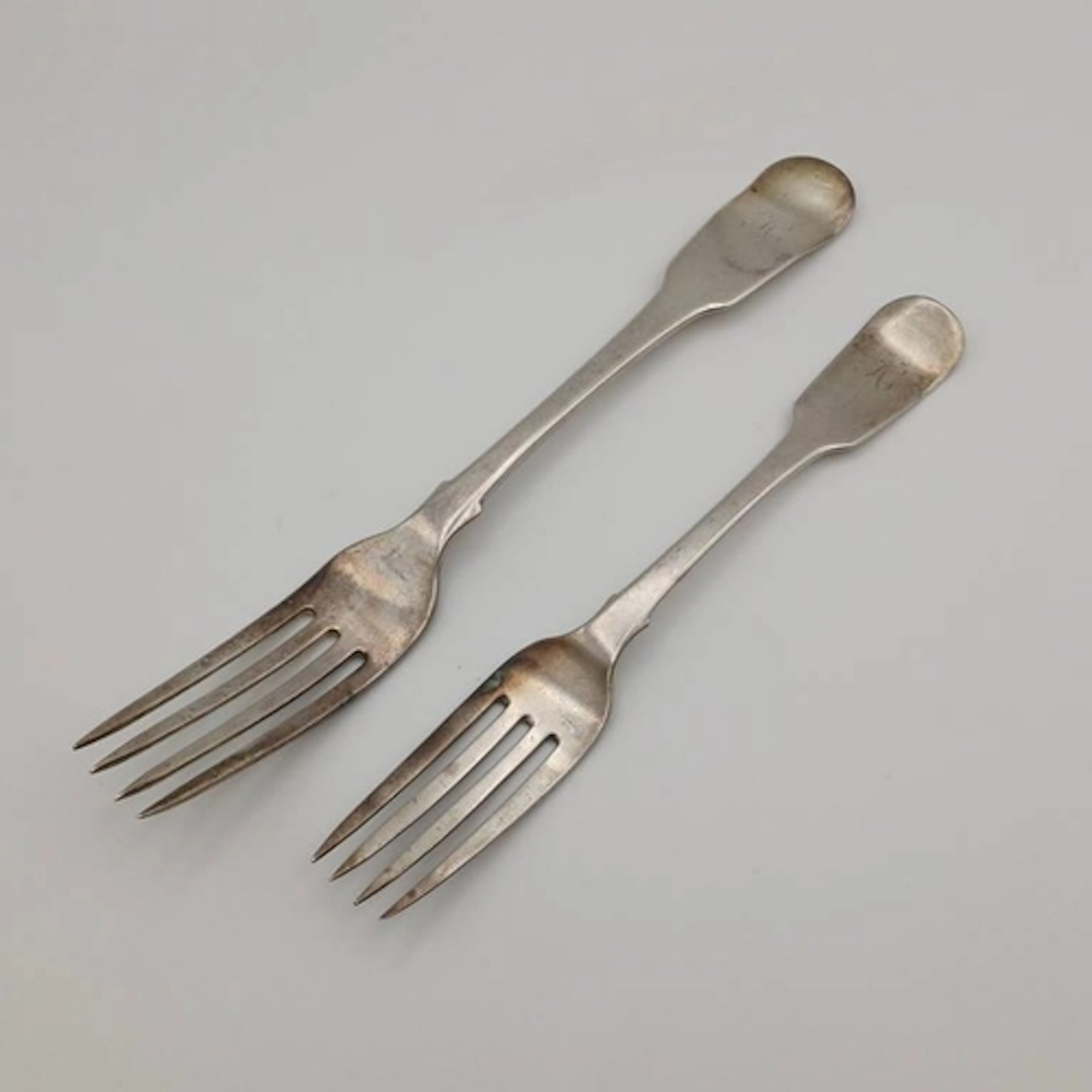 A SILVER DESSERT SPOON BY CHARLES TAYLOR & SON, EXETER 1835 ...