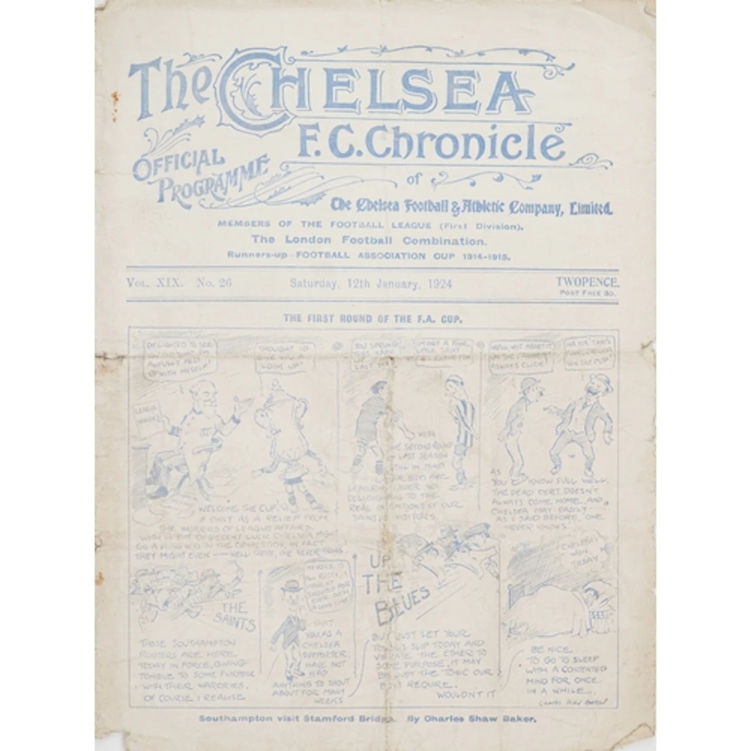 The Chelsea F.C. Chronicles official football programme - Th...