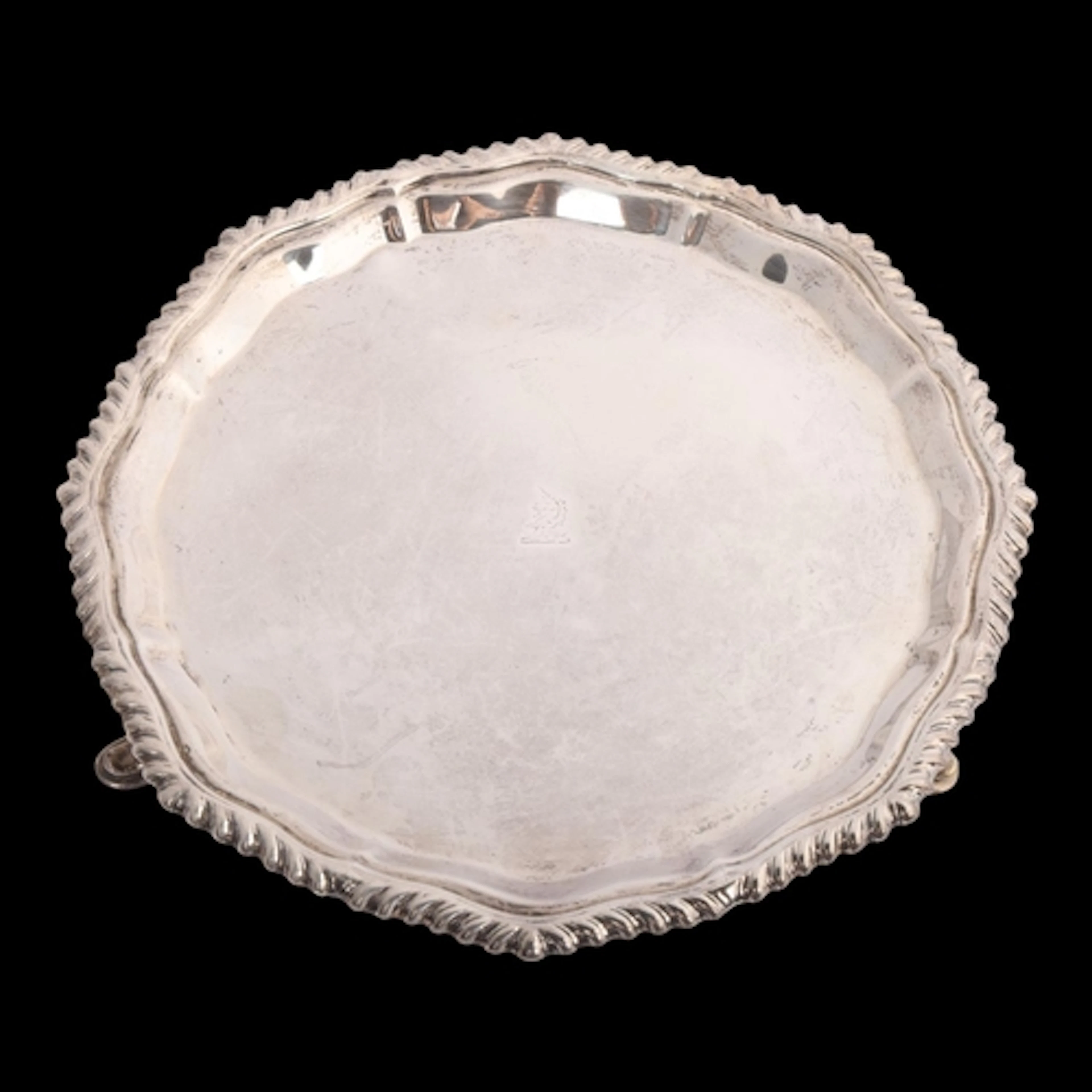 An Edwardian silver salver, Charles Boyton III, London 1903,...