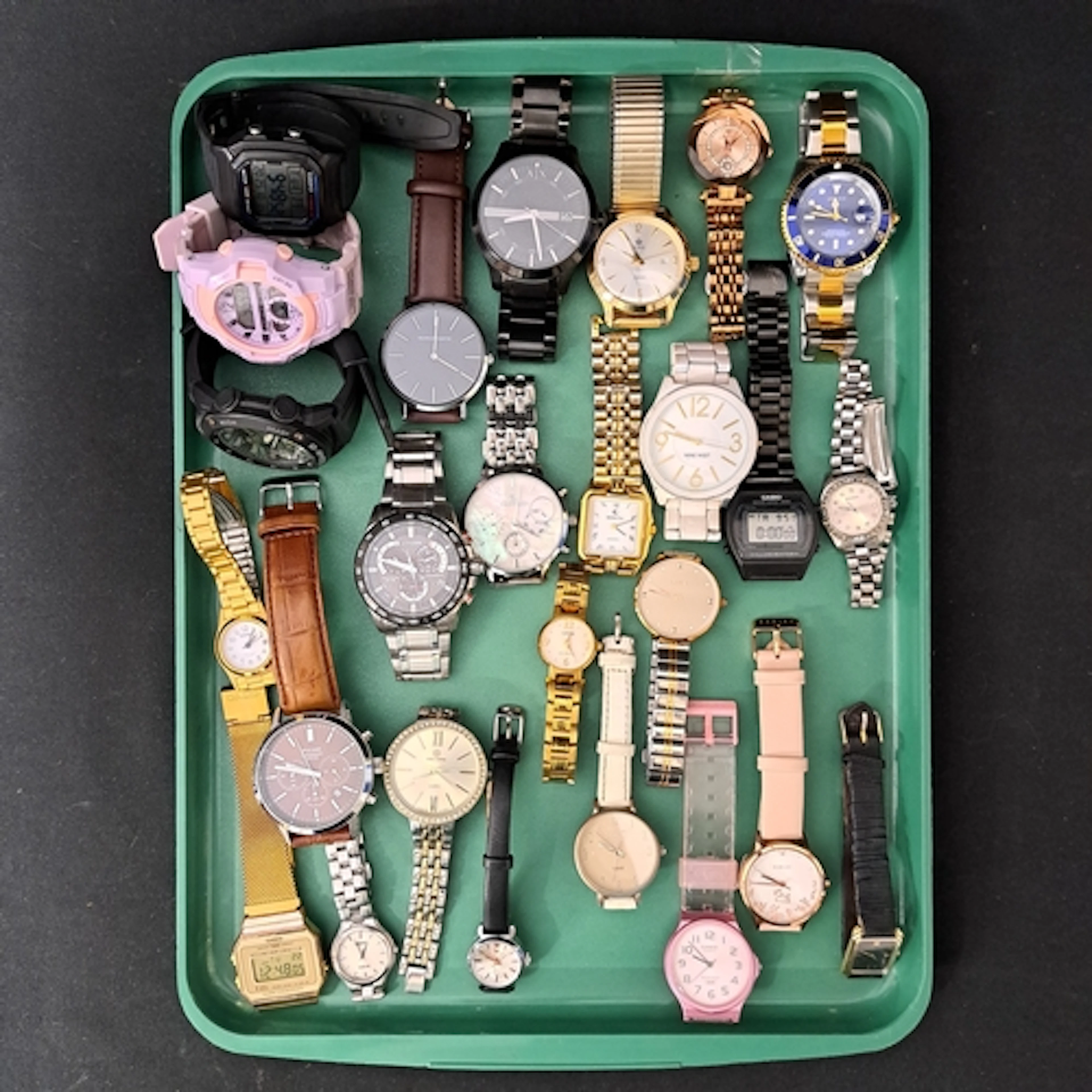 SELECTION OF LADIES AND GENTLEMEN'S WRISTWATCHES including H...