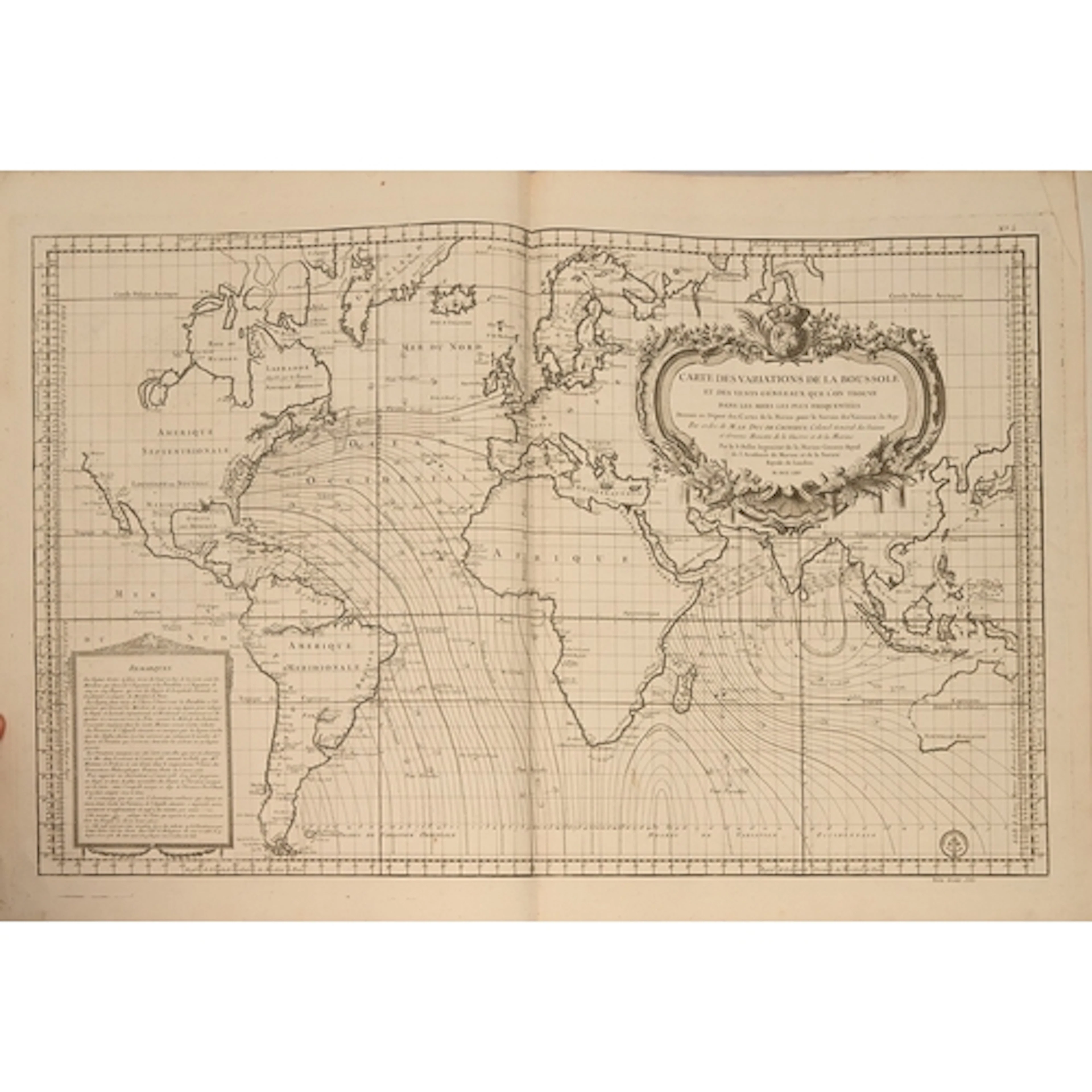 Bellin (Jacques-Nicolas), an atlas of 46 hydrographical naut...