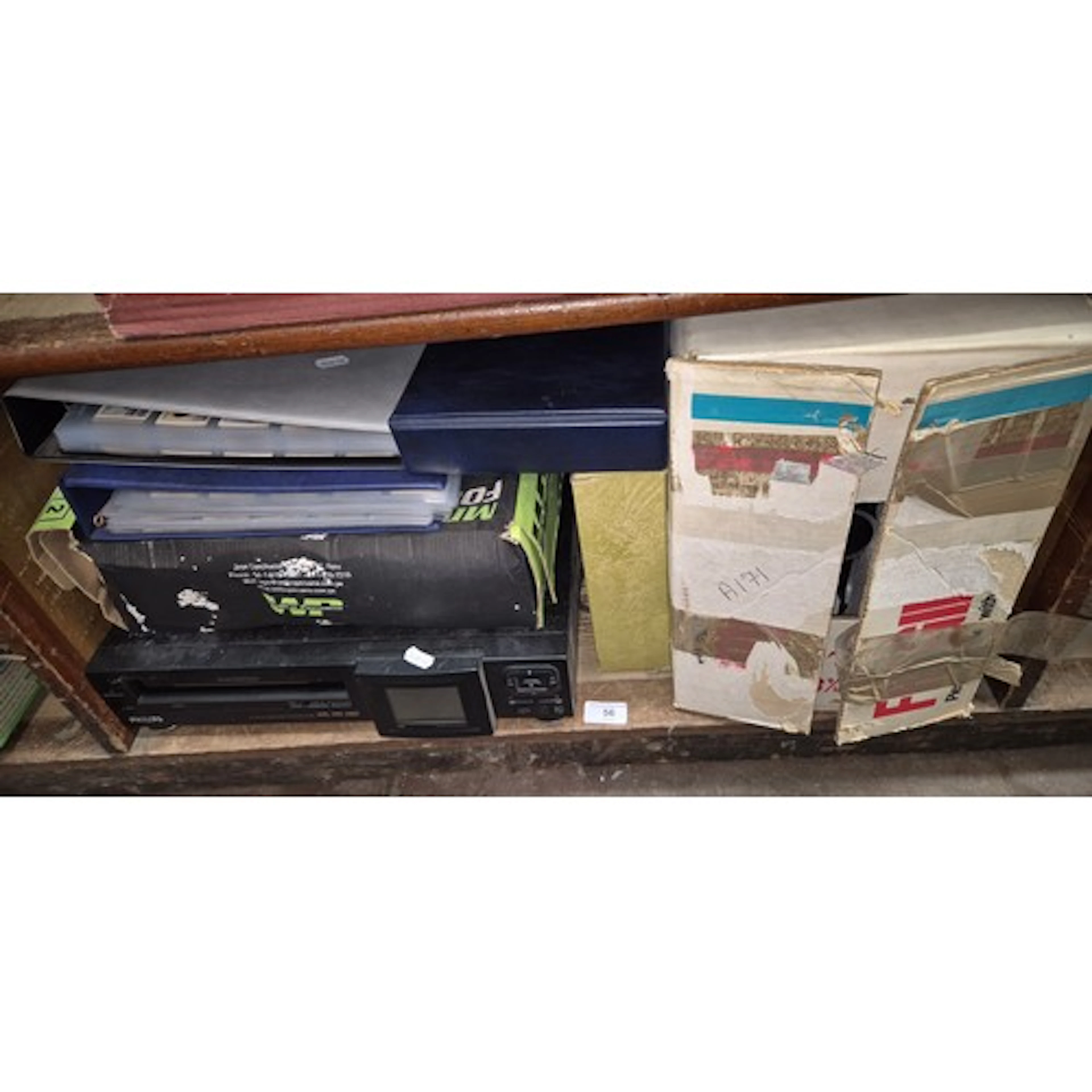 A group of assorted items to include 3 folders of various ci...