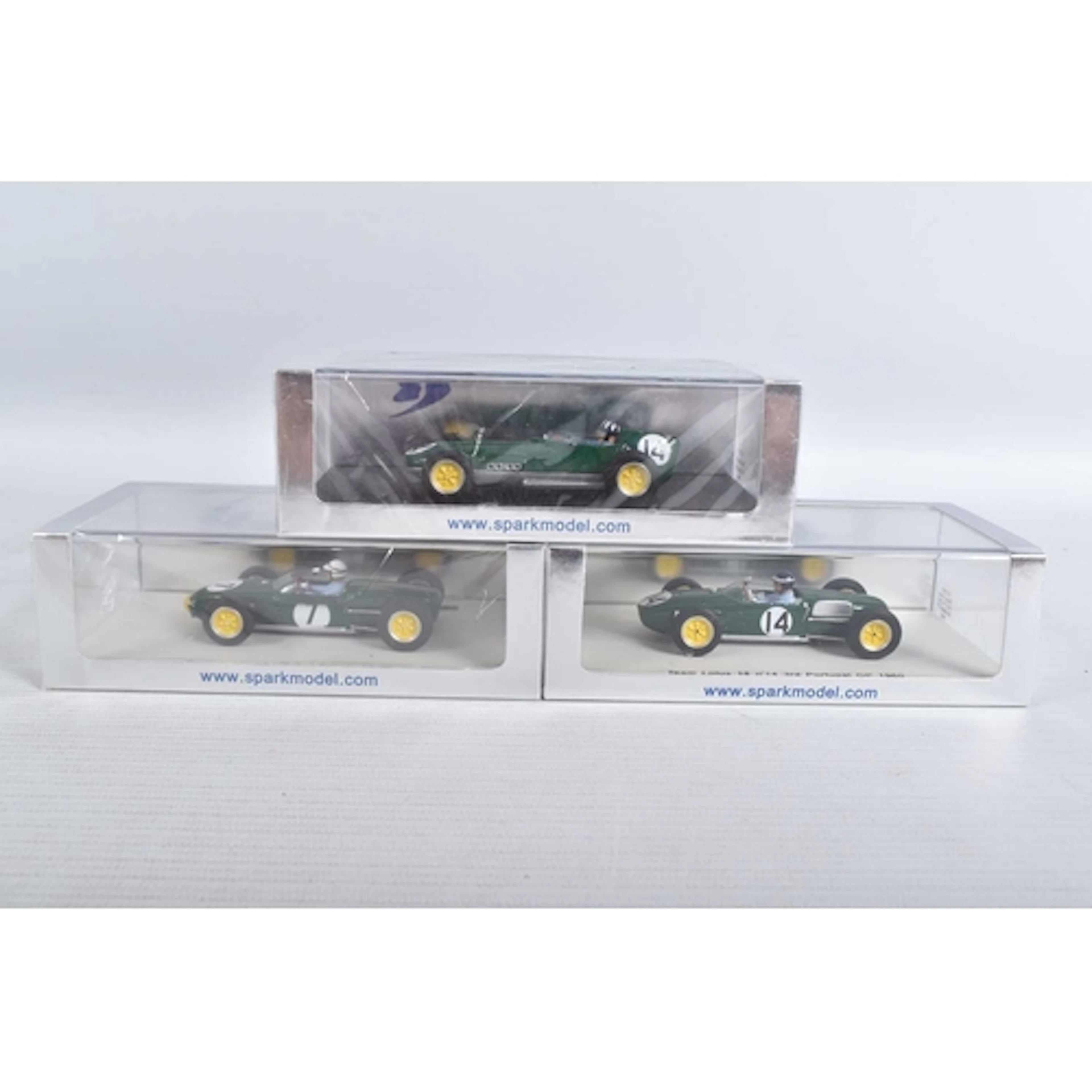 THREE BOXED MINIMAX SPARK MODEL VEHICLES, to include a seale...