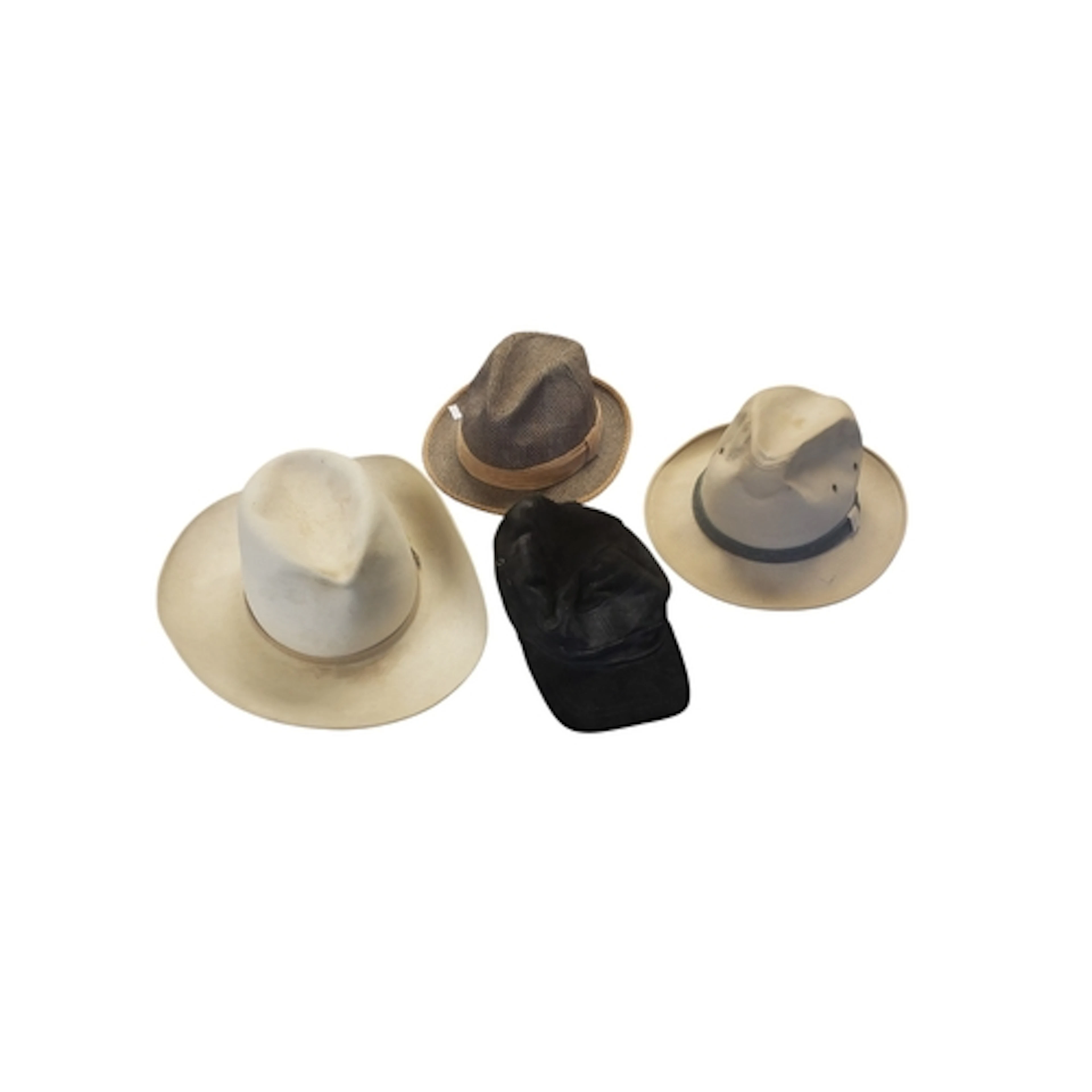Stetson - A collection of vintage 20th century Stetson hats,...