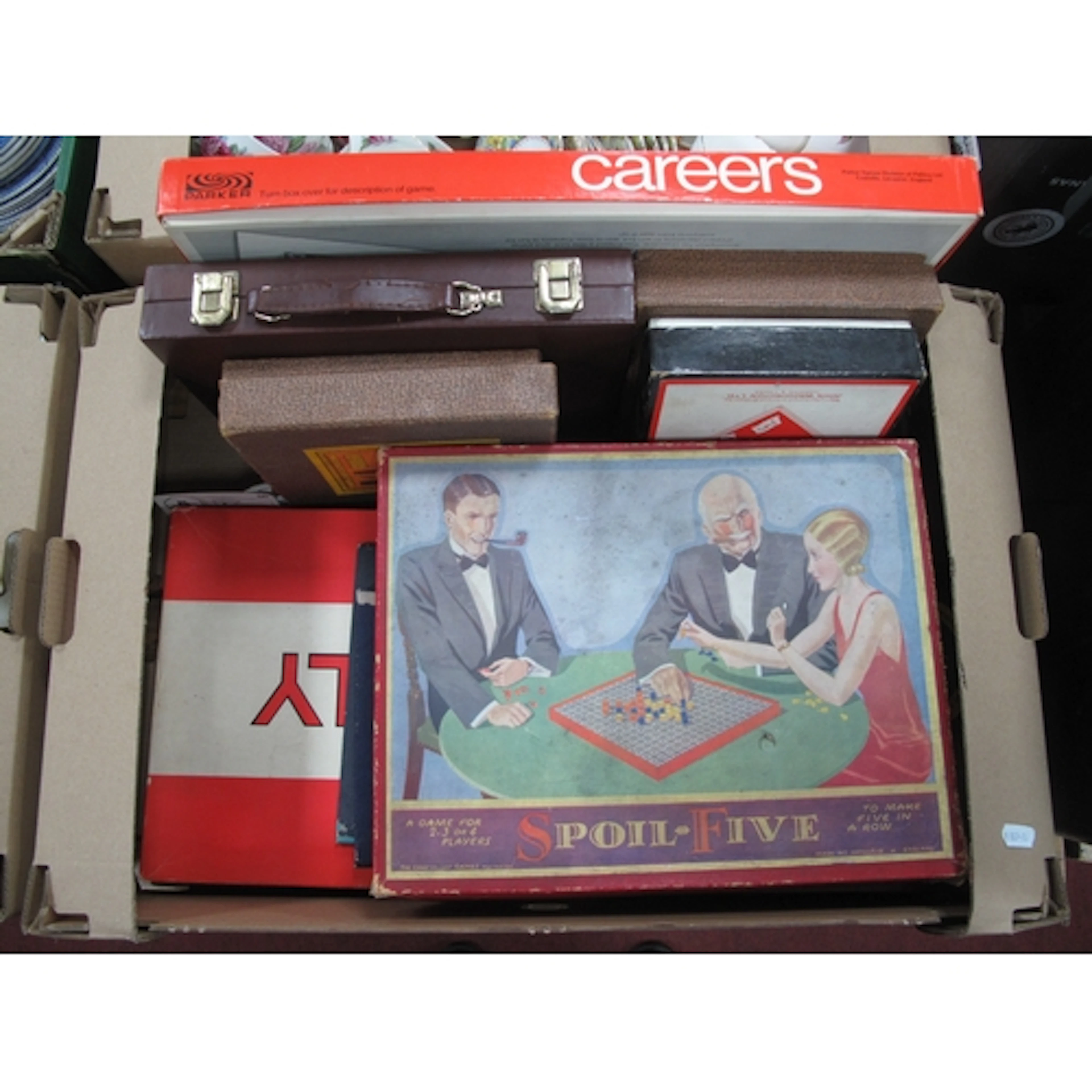 Monopoly, P.M, Careers, Scrabble, Spoil Five, Backgammon plu...