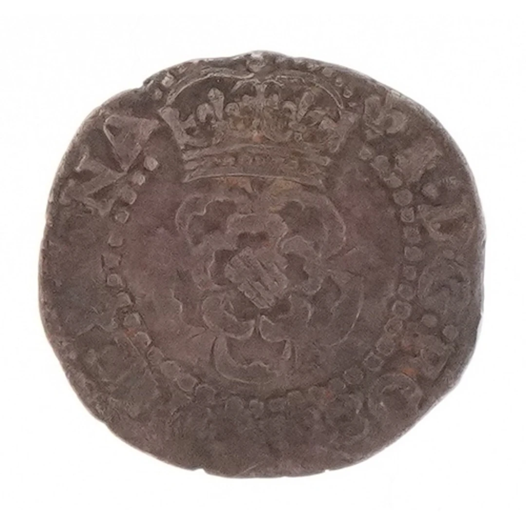James I silver hammered half groat.