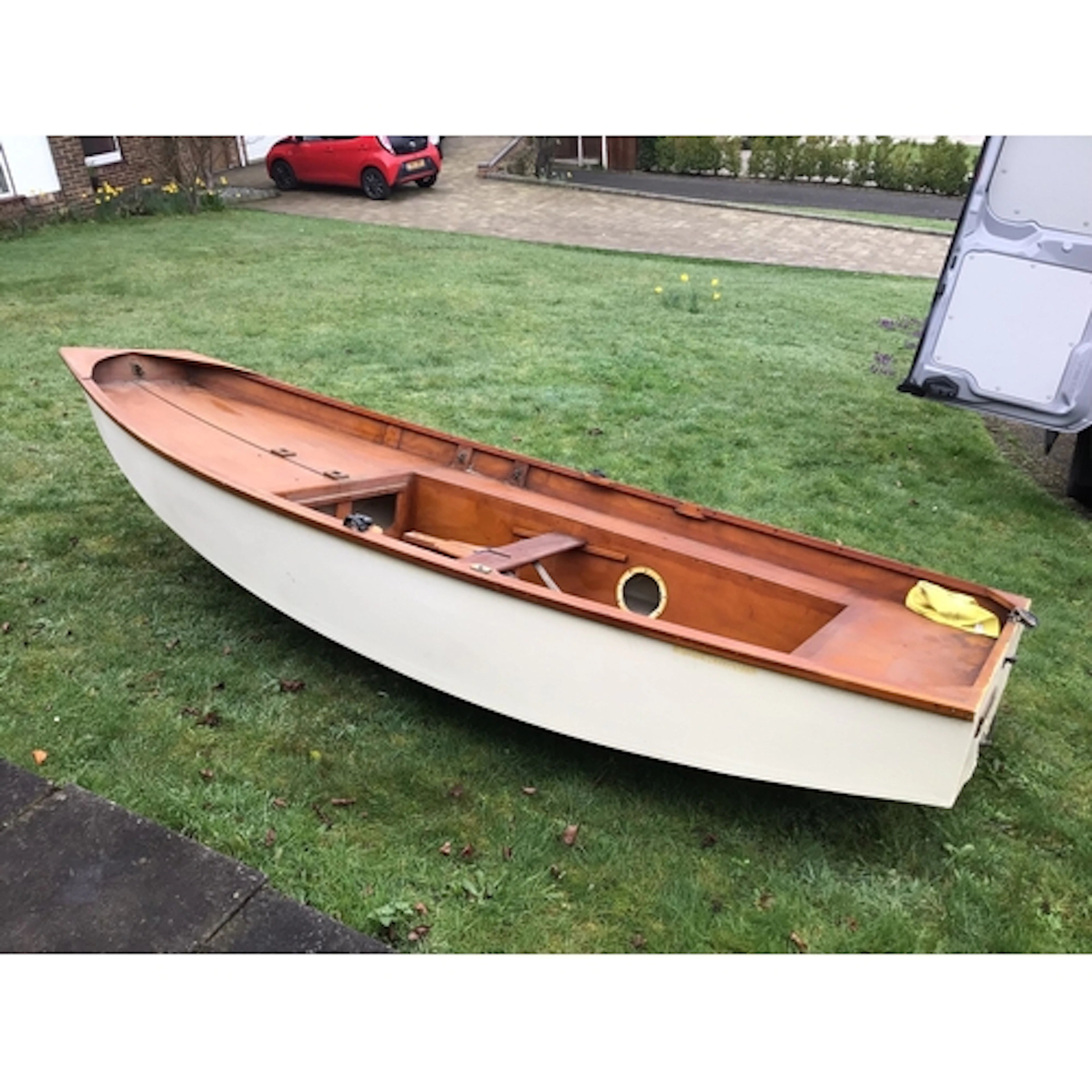 A Vintage Mirror Sailing Dingy designed by Jack Holt these p...