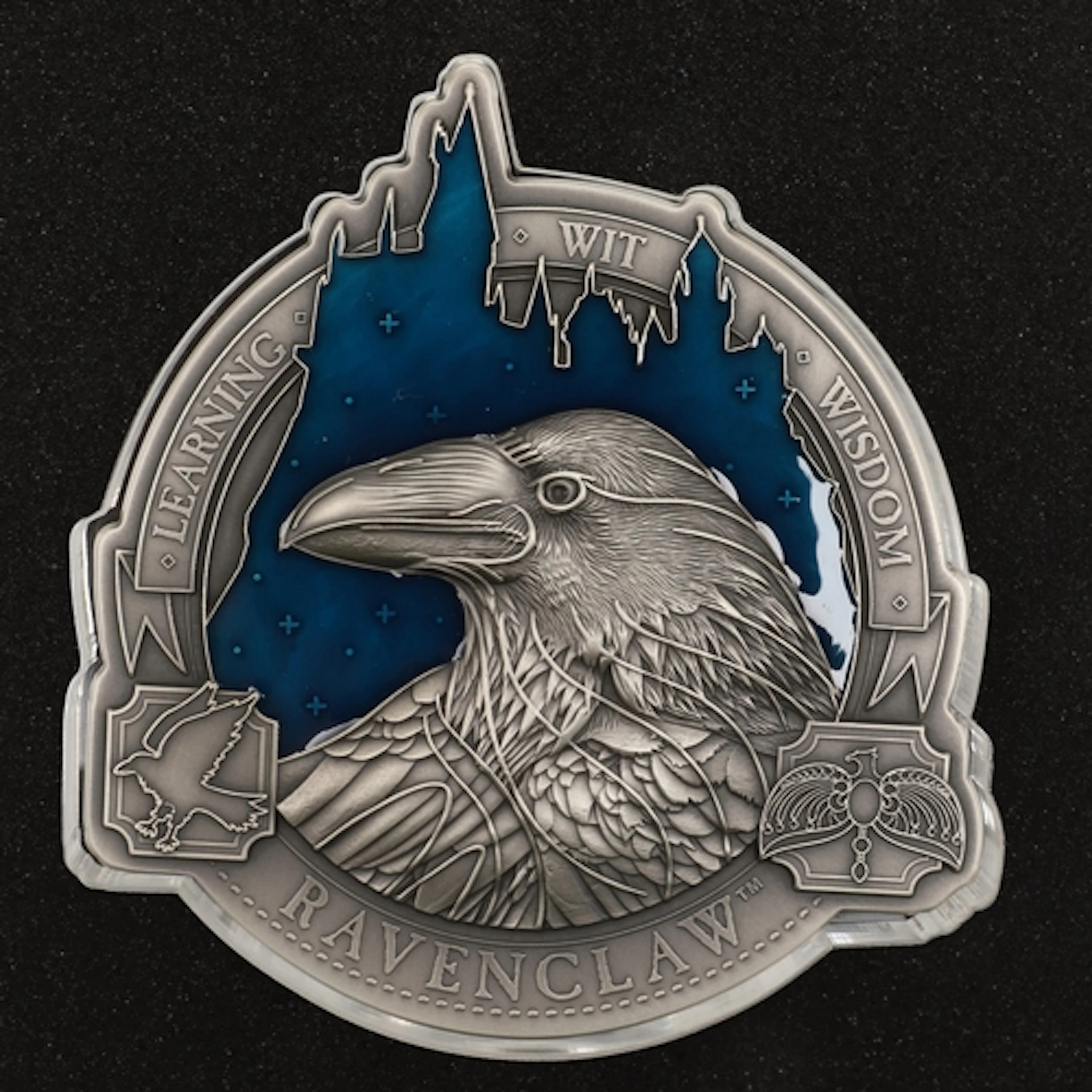 HARRY POTTER: A CHARLES III COOK ISLANDS 9 3/4 OZ SILVER 'RA...