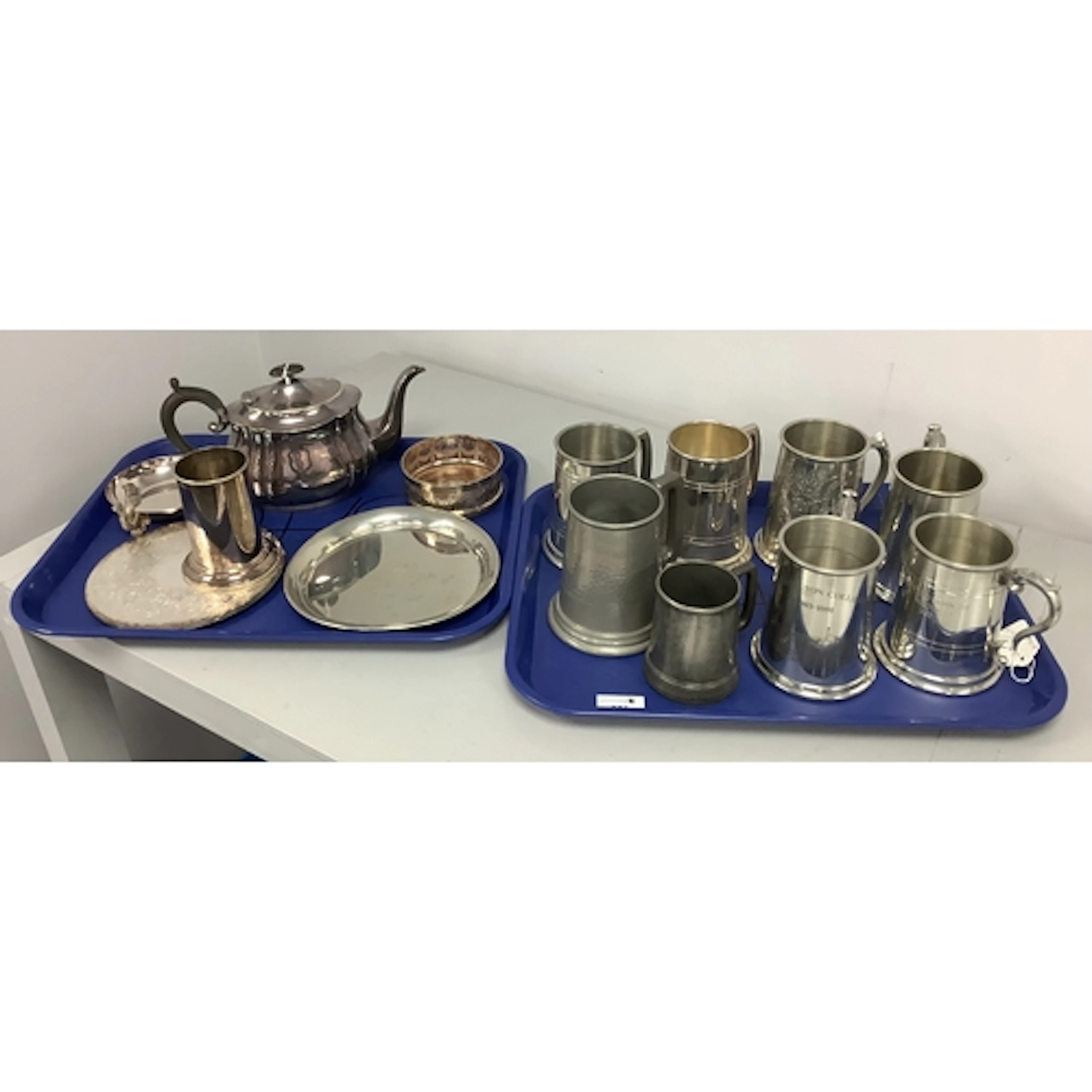 Pewter and Other Mugs, 'Treeton Colliery 1875-1990', Dinning...