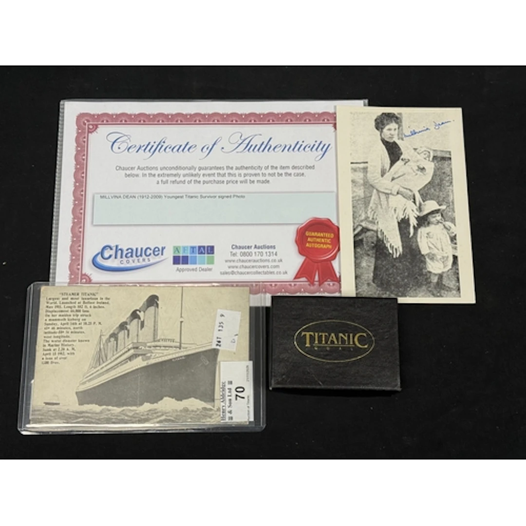 R.M.S. Titanic: R.M.S. Titanic: Two pieces of coal removed ...