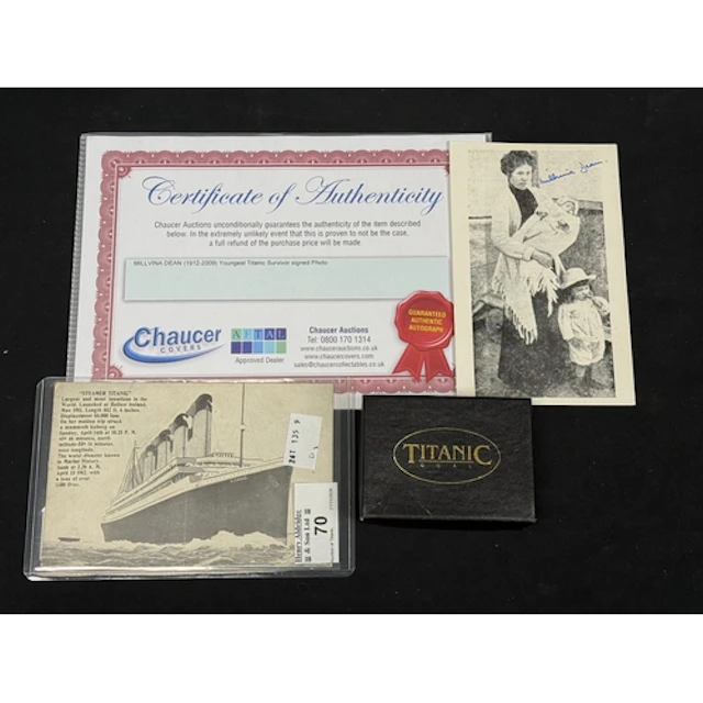 R.M.S. Titanic: R.M.S. Titanic: Two pieces of coal removed ...