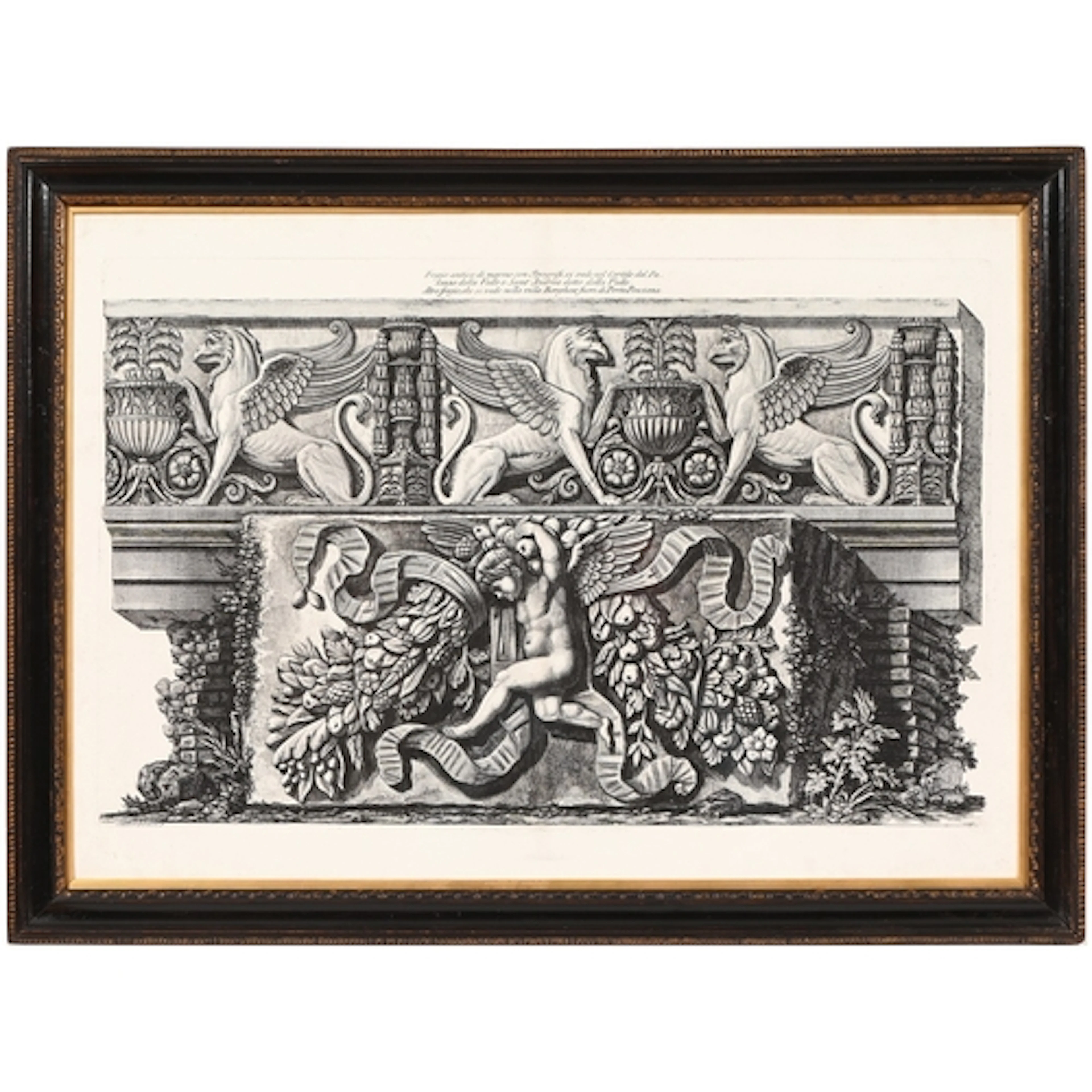 Giovanni Battista Piranesi (1720-1778) - Fregio antico di ma...