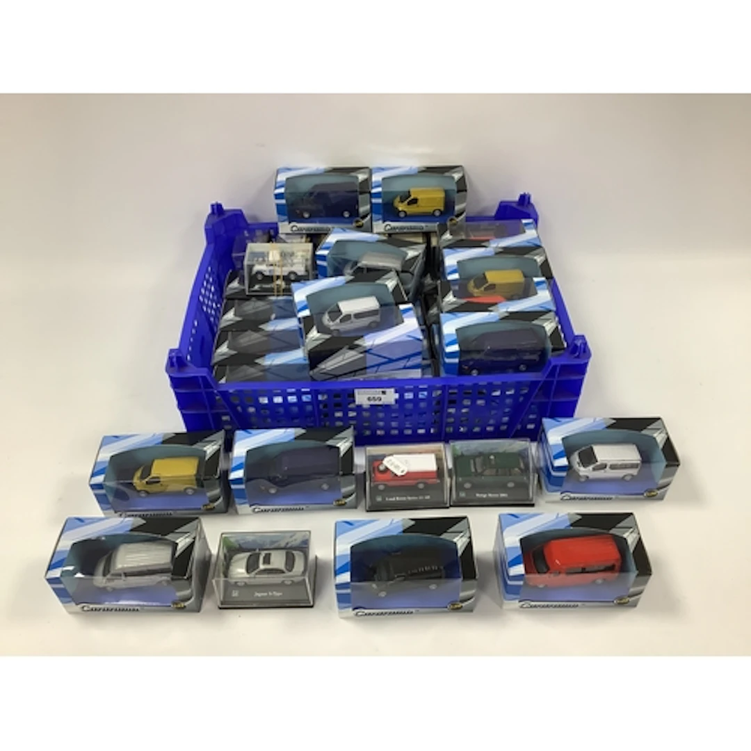 Approximately Thirty Five 1:72 scale Diecast model vehicles ...