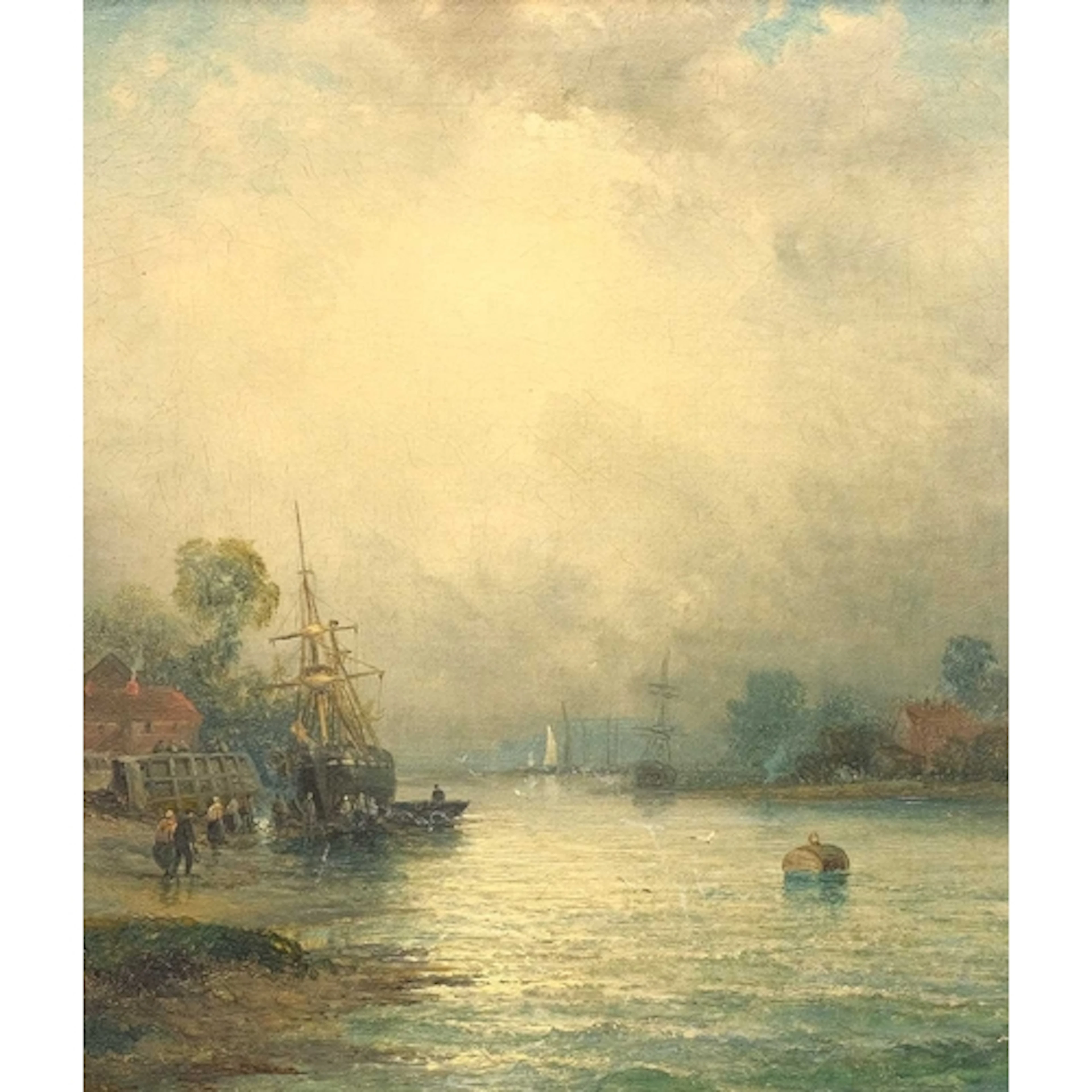 William Anslow THORNLEY (act.1858-1898) Misty Morning on the...