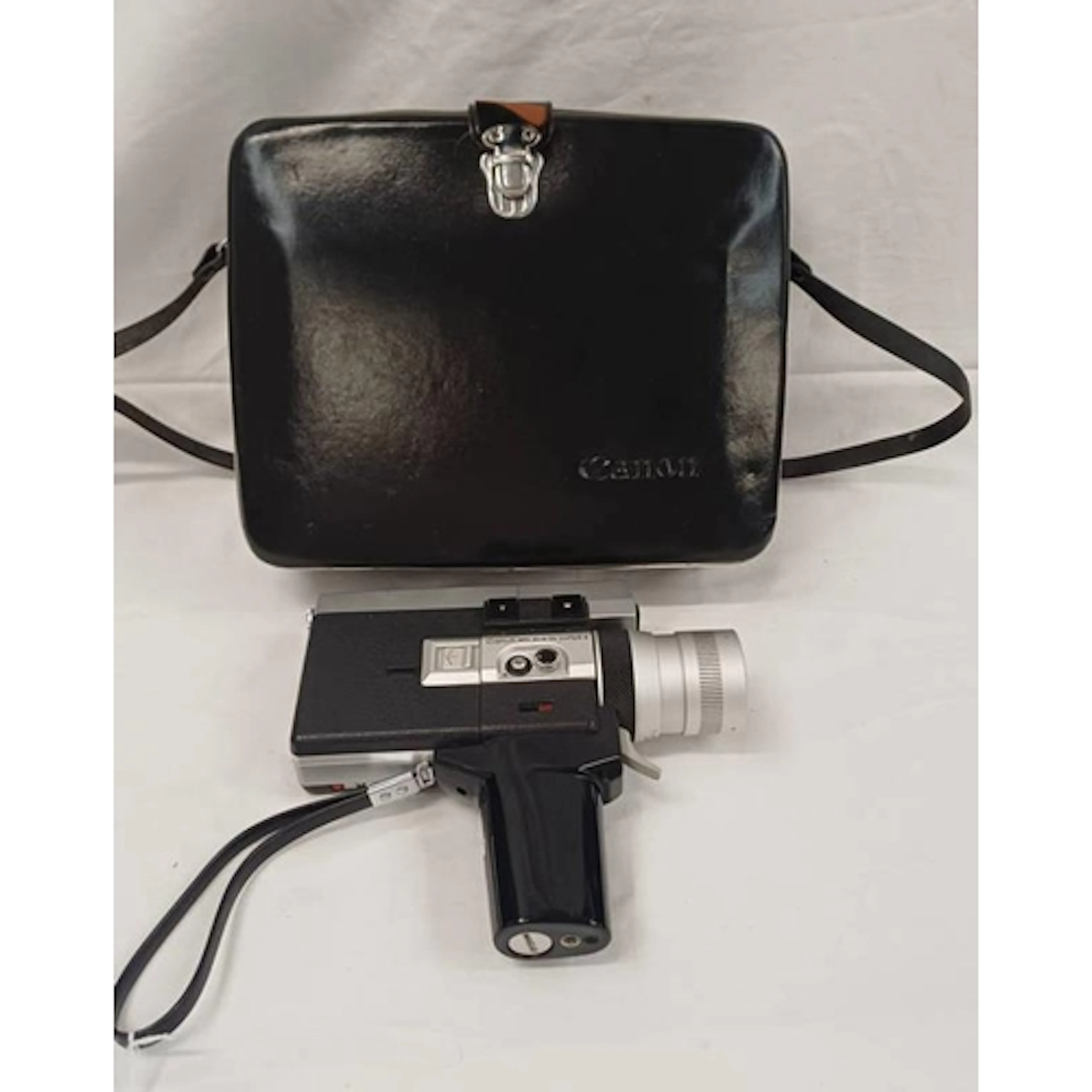 CANON AUTO ZOOM 518 SUPER 8MM FILM CAMERA AND CASE