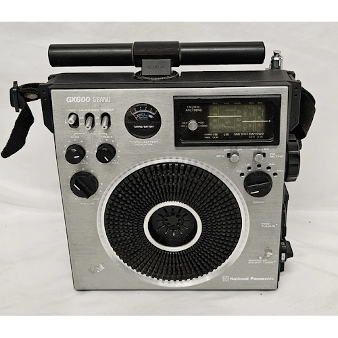 Vintage National Panasonic GX600 5 Band Portable Radio UNTES...