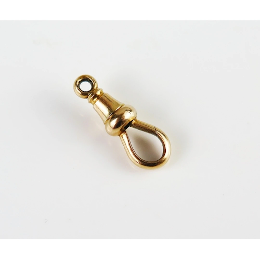 An antique 15ct gold bolt ring, 16.6mm, stamped 15, 1.18g. S...