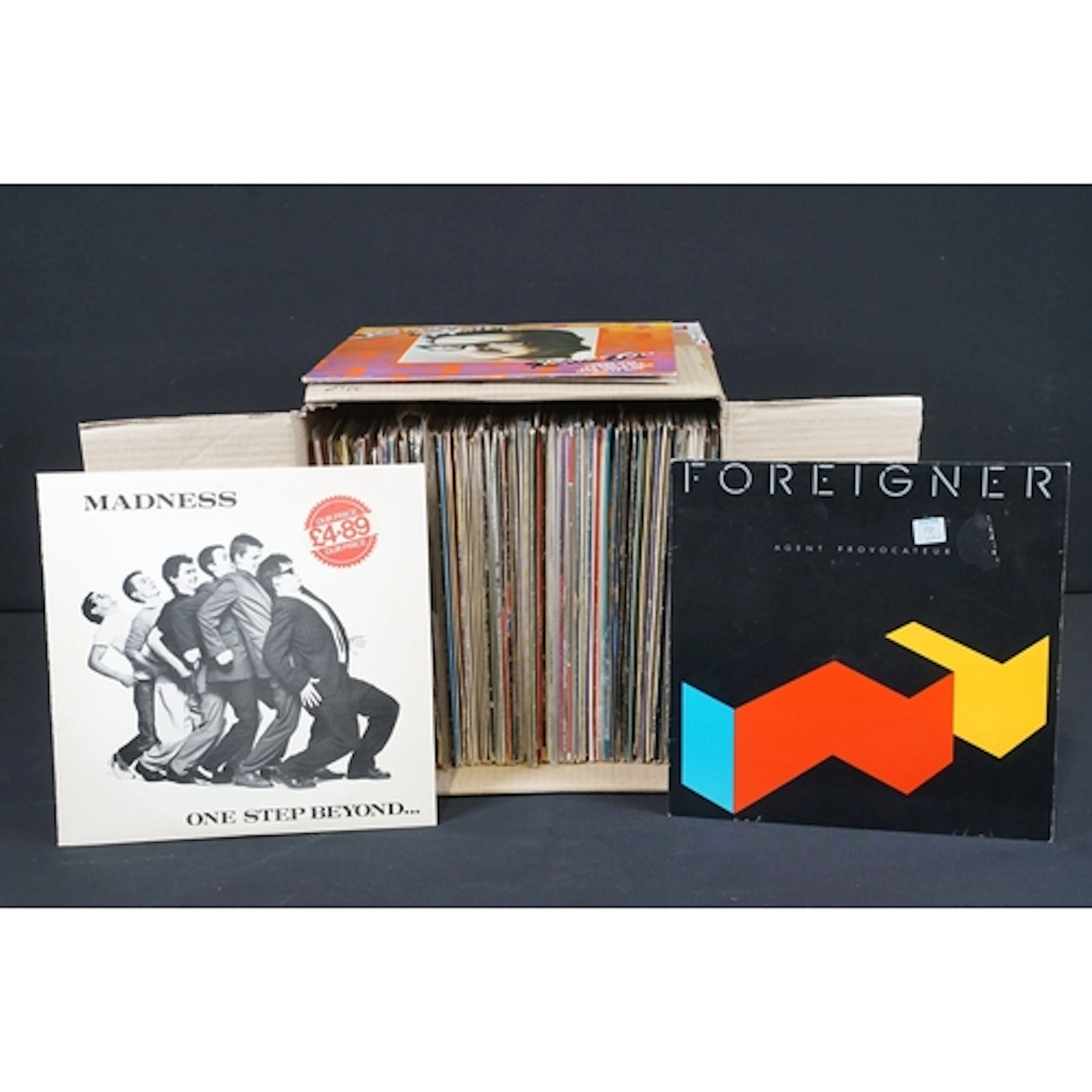 Vinyl - Over 80 Rock & Pop LPs and 20 12" singles to include...