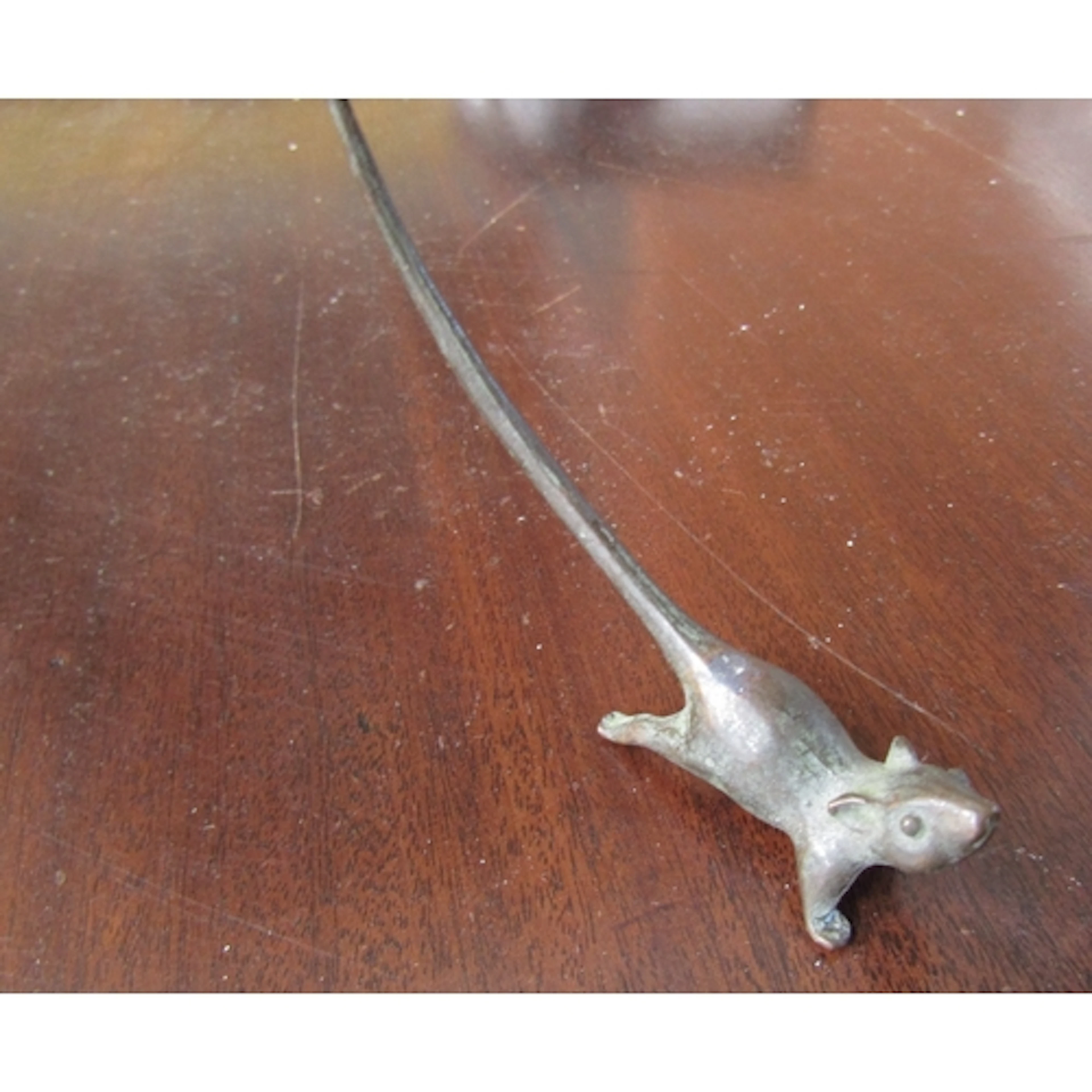 Bronze Figure of Mouse Entire Approximately 2 Inches Wide