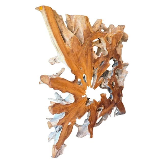A large root wood sculpture / coffee table. Large organic fo...
