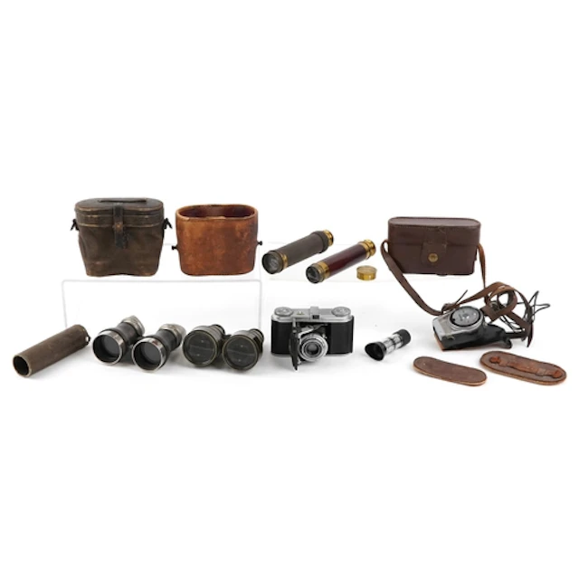 Small quantity of military field equipment including improve...