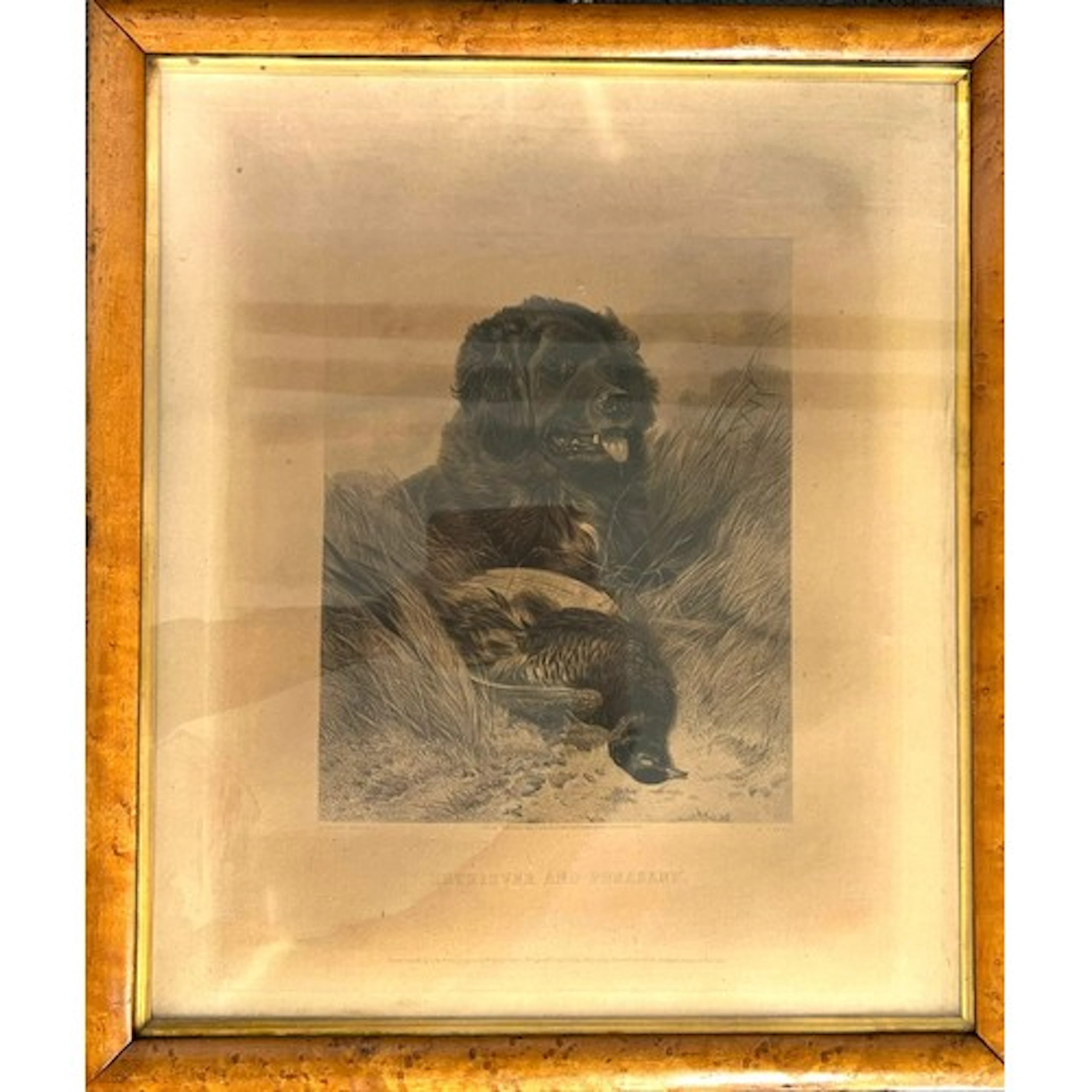 A pair of American black and white prints by Richard Ansdell...