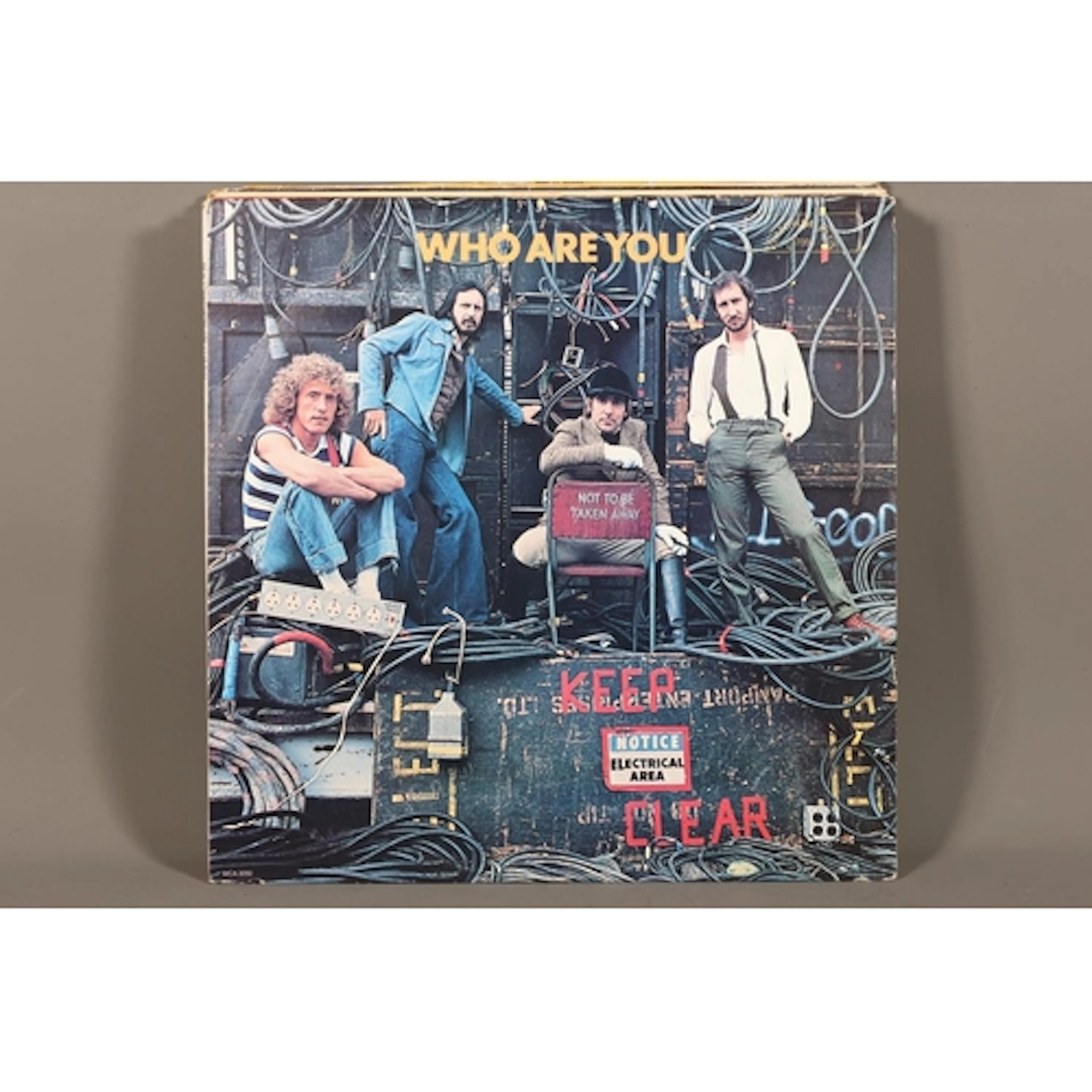 Mixed vinyl records to include The Who, The Beatles, Fleetwo...