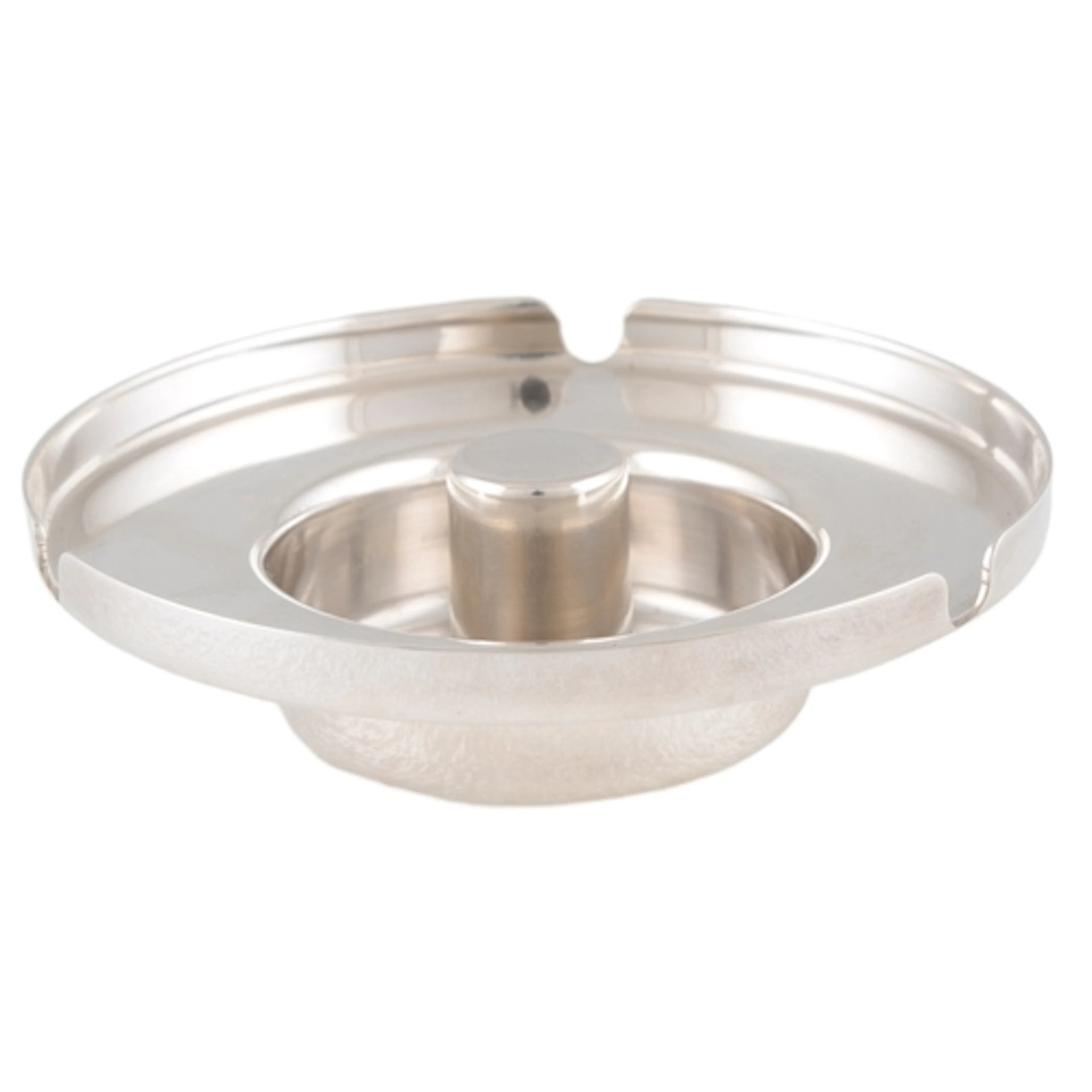 An Elizabeth II silver ashtray, by Tony Laws, of circular fo...