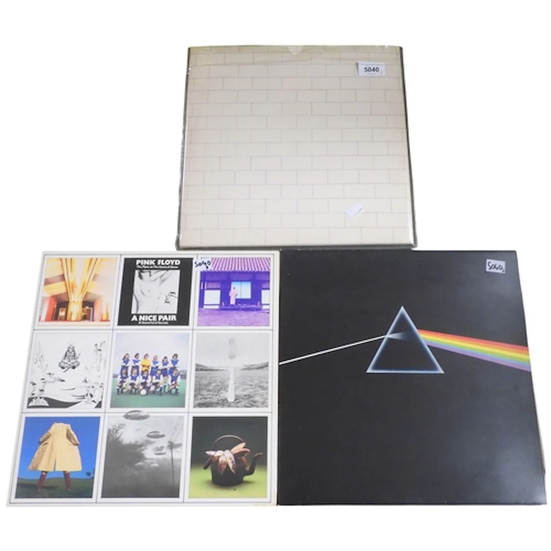 PINK FLOYD - Three 1970's vinyl LP pressings to include...