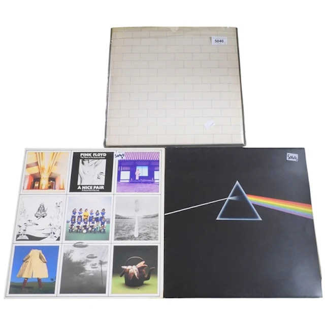 PINK FLOYD - Three 1970's vinyl LP pressings to include...
