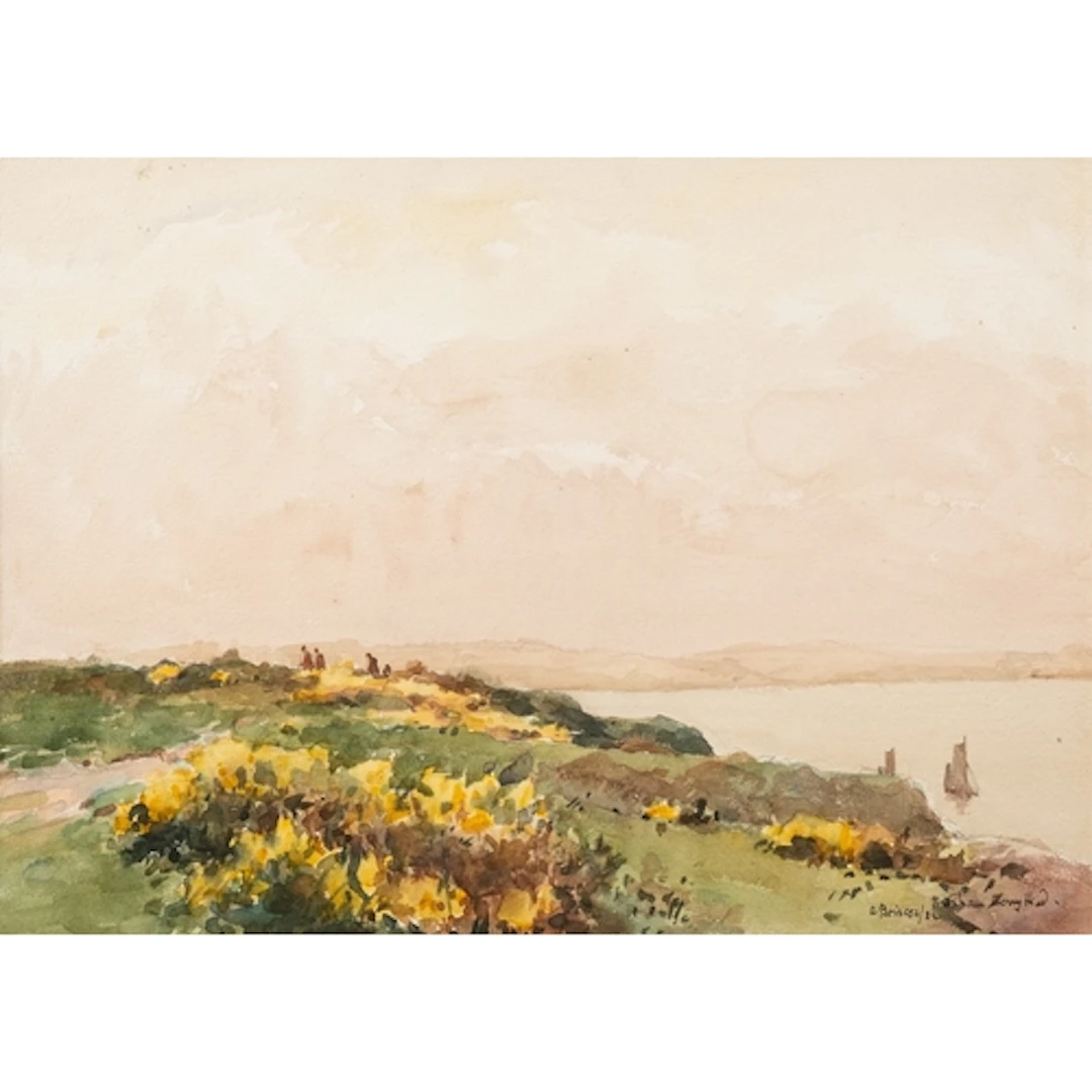 Arthur John Trevor Briscoe (British, 1873-1943) - 'Brixham ...