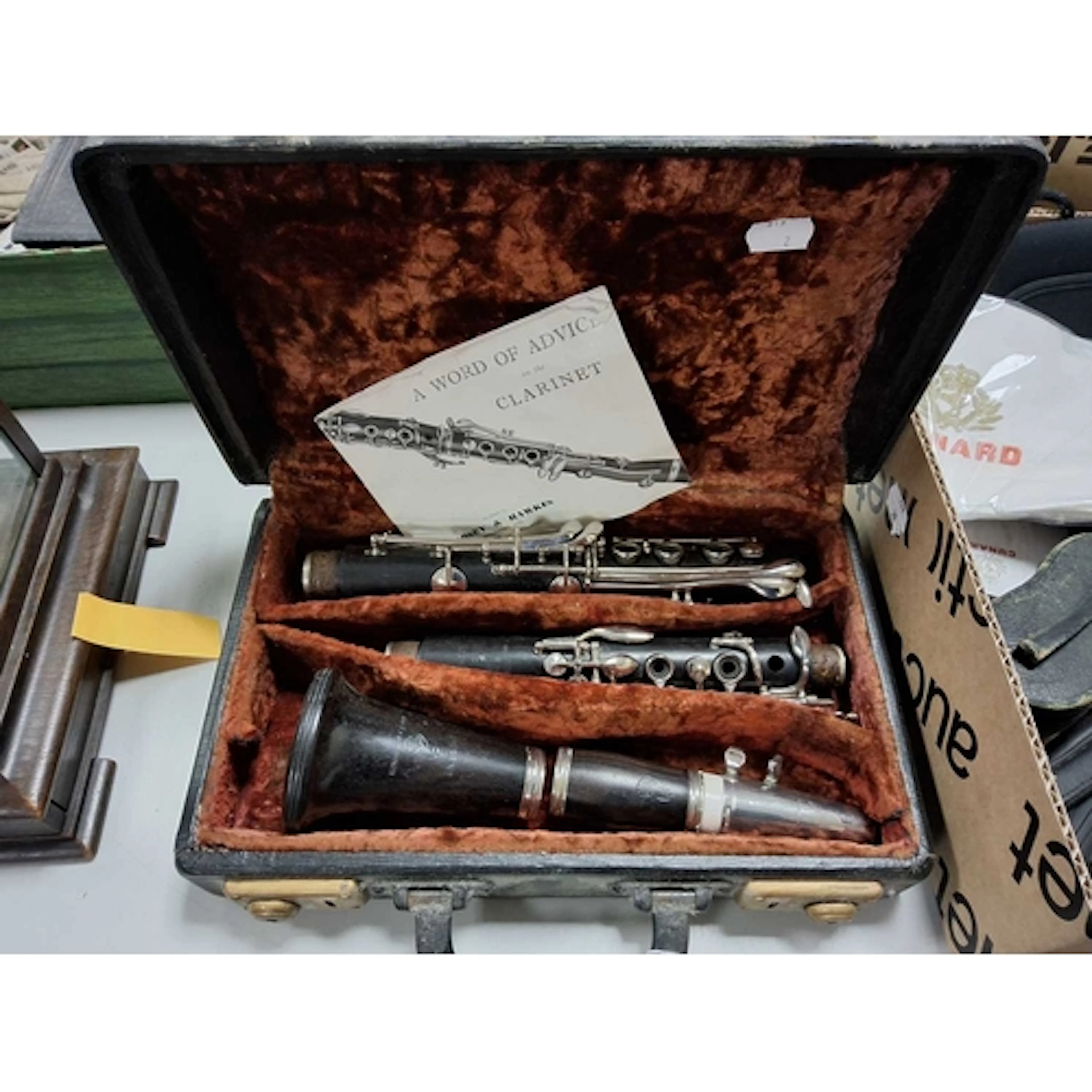 A VINTAGE 'REGENT' CLARINET BY BOOSEY & HAWKES, MID 20TH...