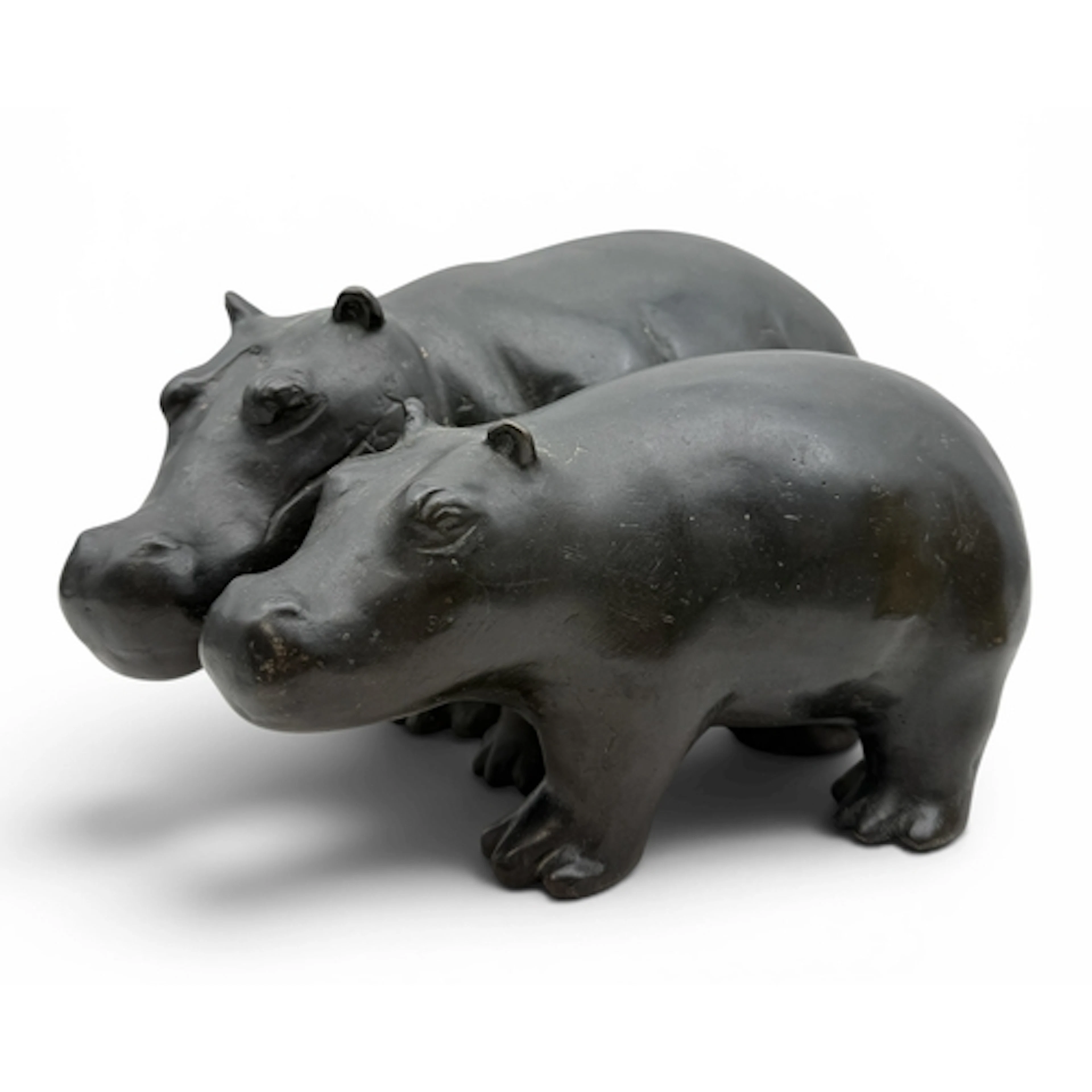 MANNER OF FRANCOIS POMPON (1855-1933): A BRONZE SCULPTURE OF...