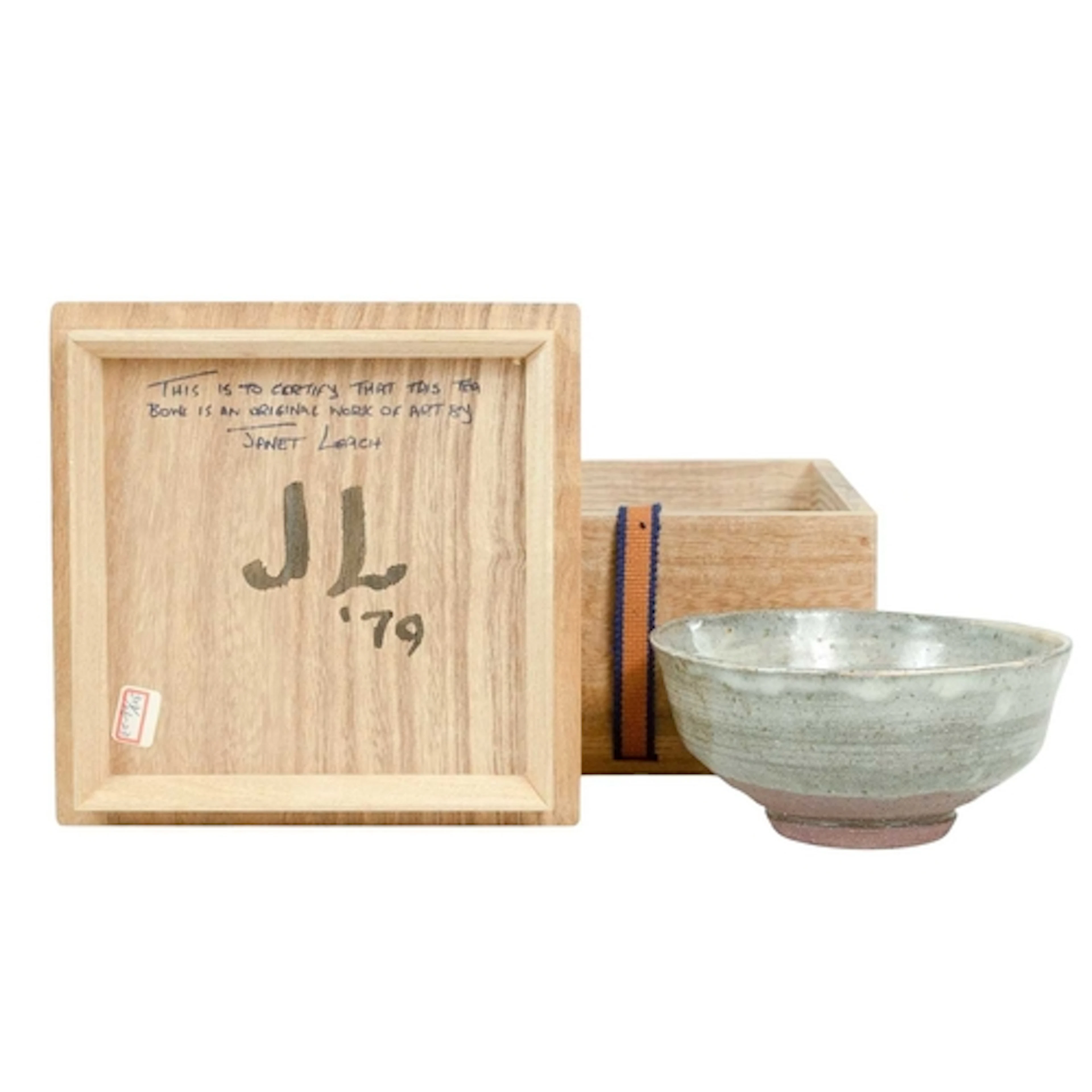 § Janet LEACH (1918-1997) Footed Bowl (1979) Stoneware, impr...