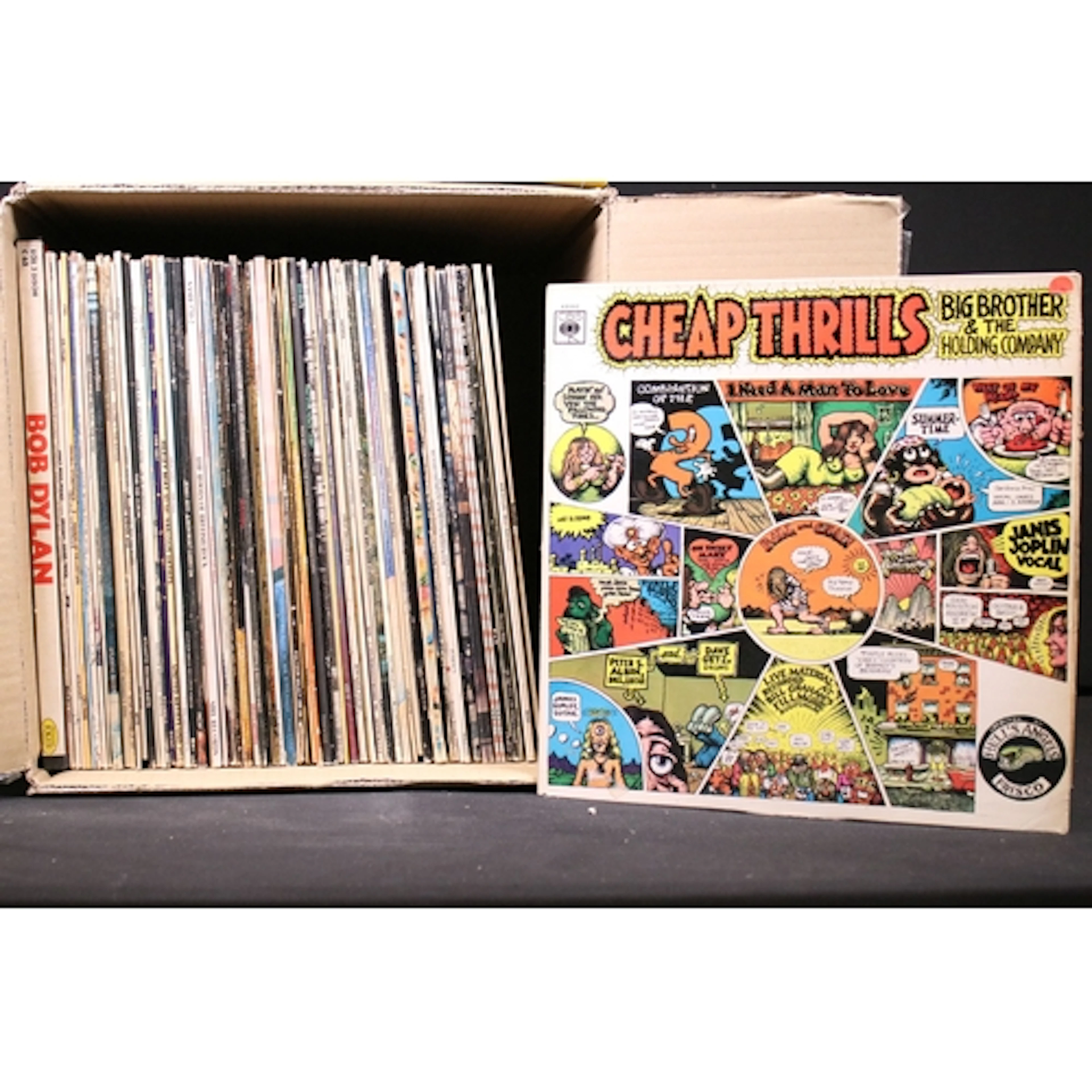 Vinyl - Over 70 Rock and Pop LP’s and one box set to include...